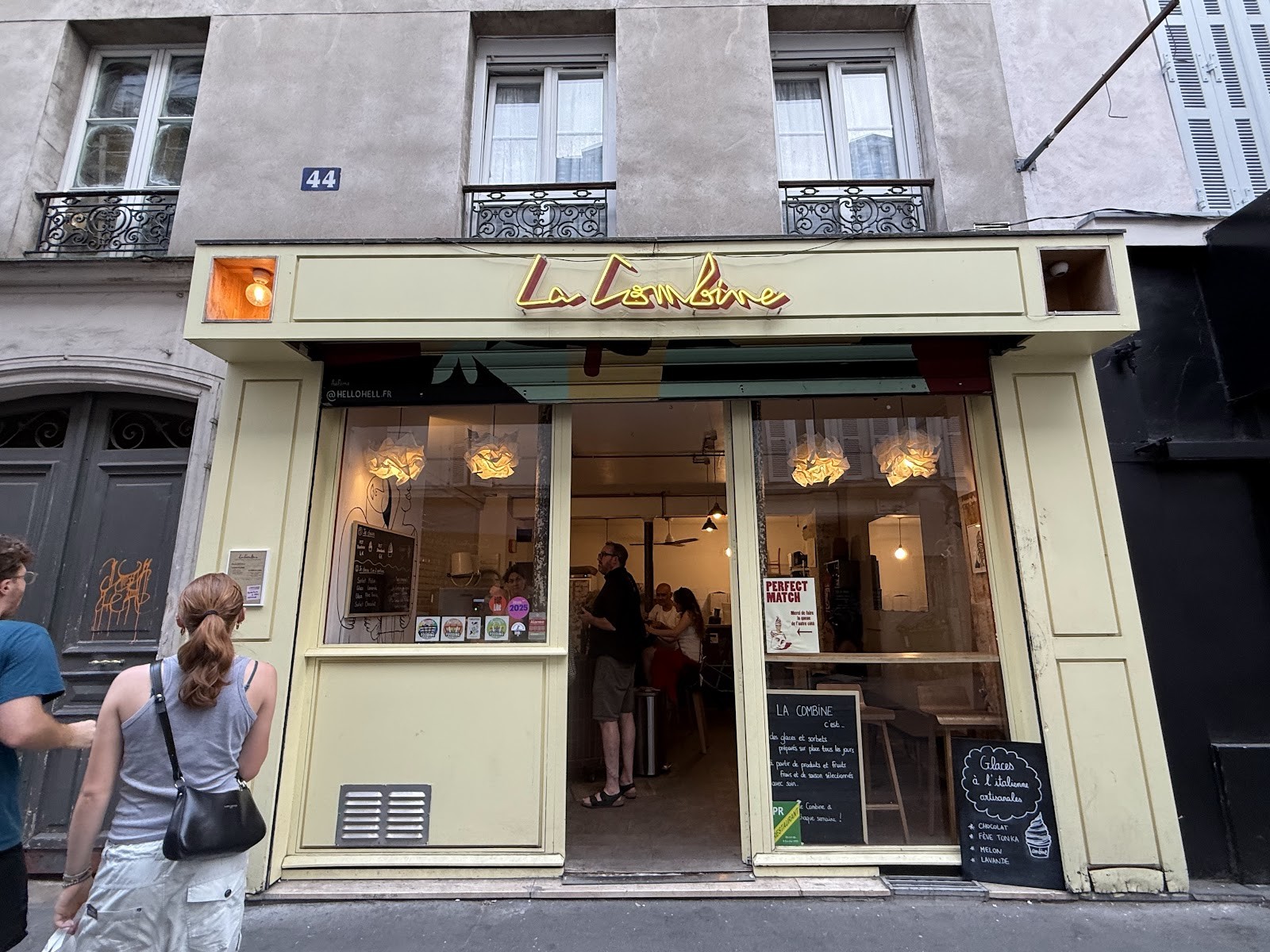 La Combine glaces à l’italienne artisanales: the place