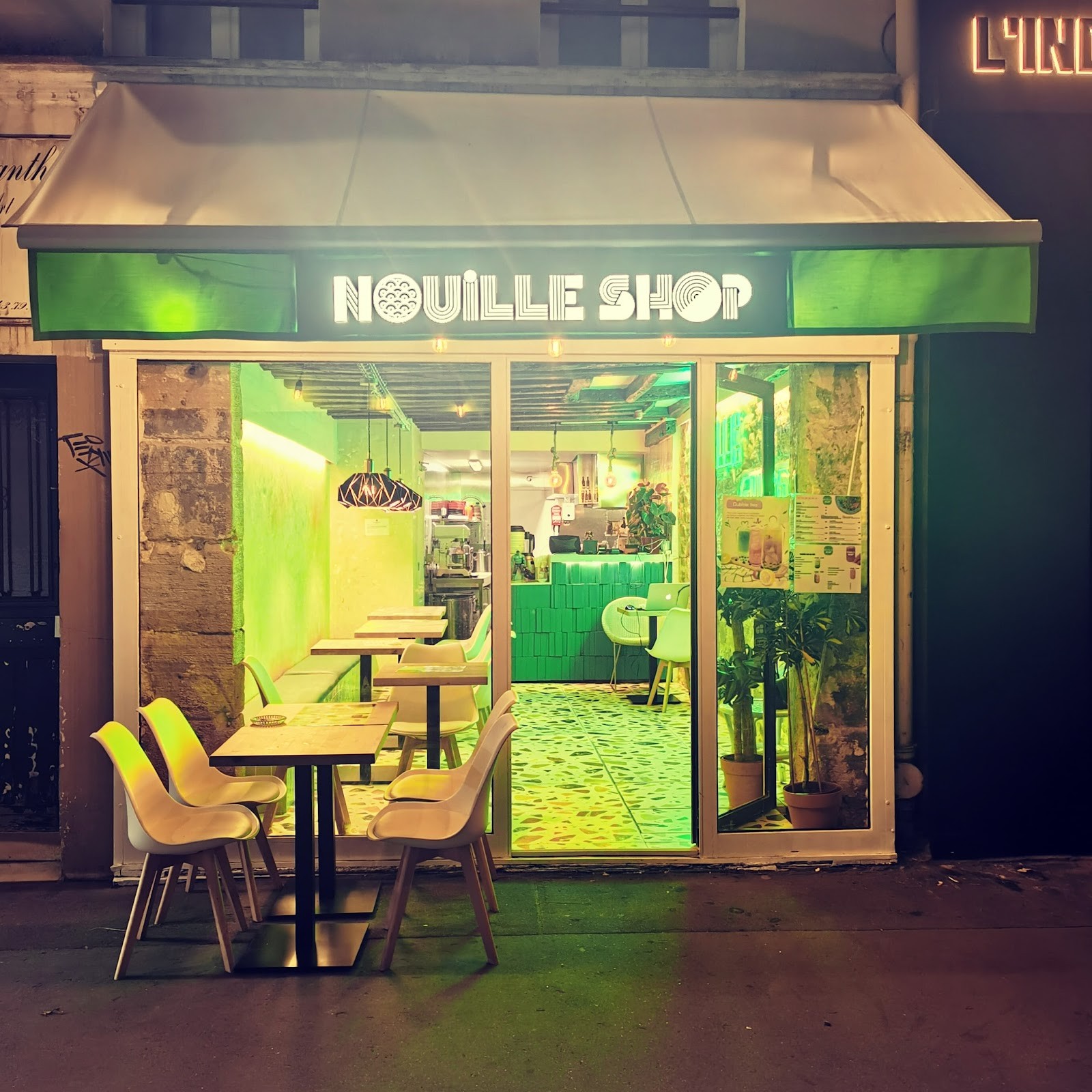Nouille Shop: the place