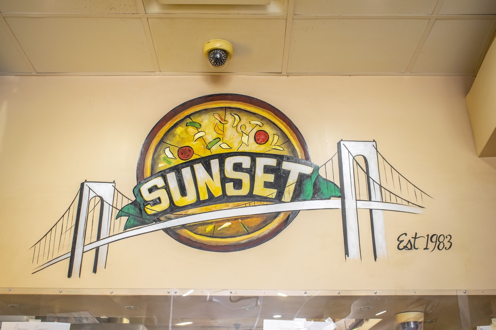Sunset Pizza: the place