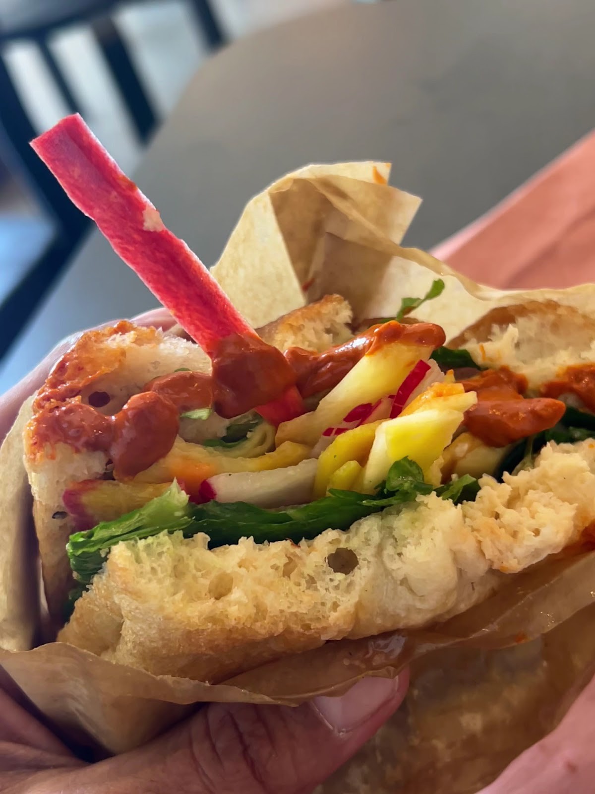 Nacha Focaccia: food & drinks