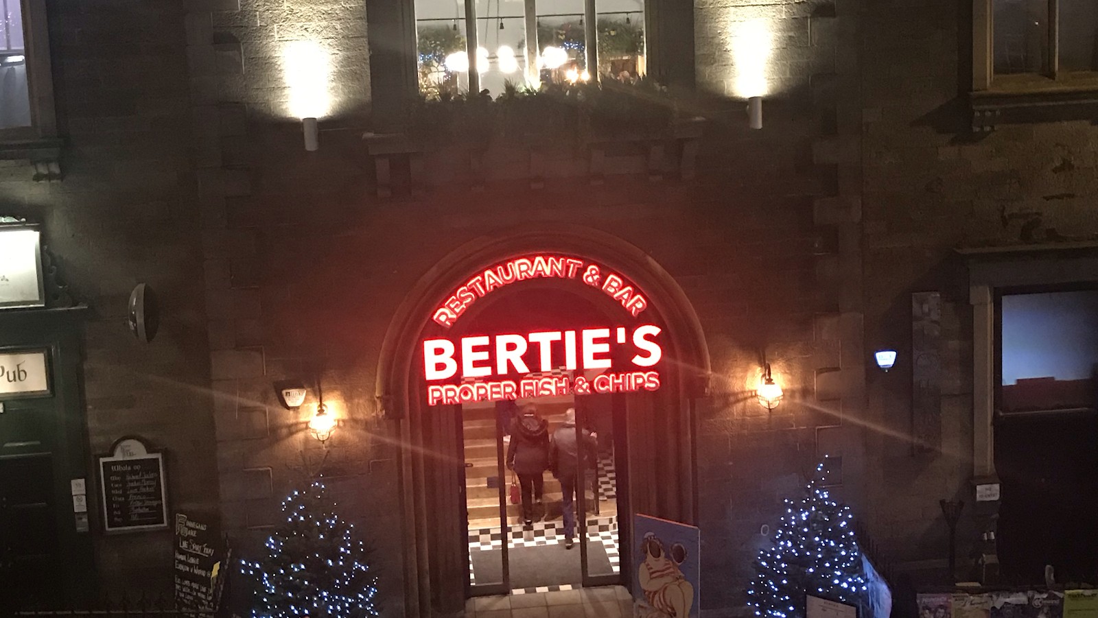 Bertie's Proper Fish & Chips: the place