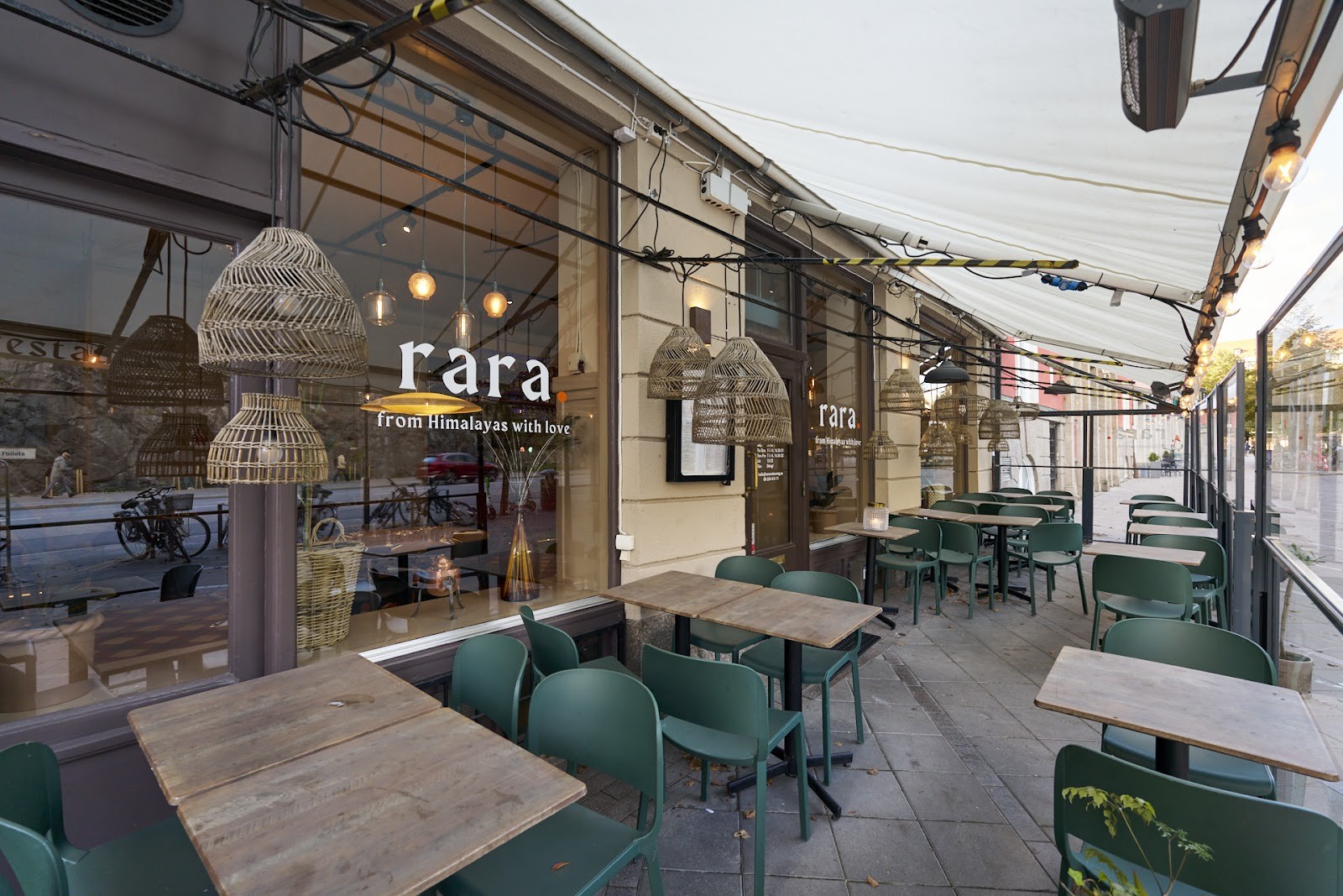 rara Himalayan restaurant: the place