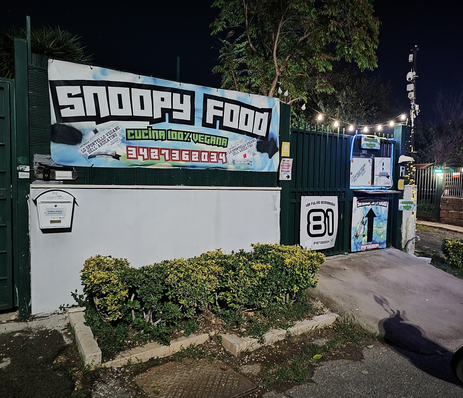 Snoopy Food x Veganize IT! Roma 70: the place