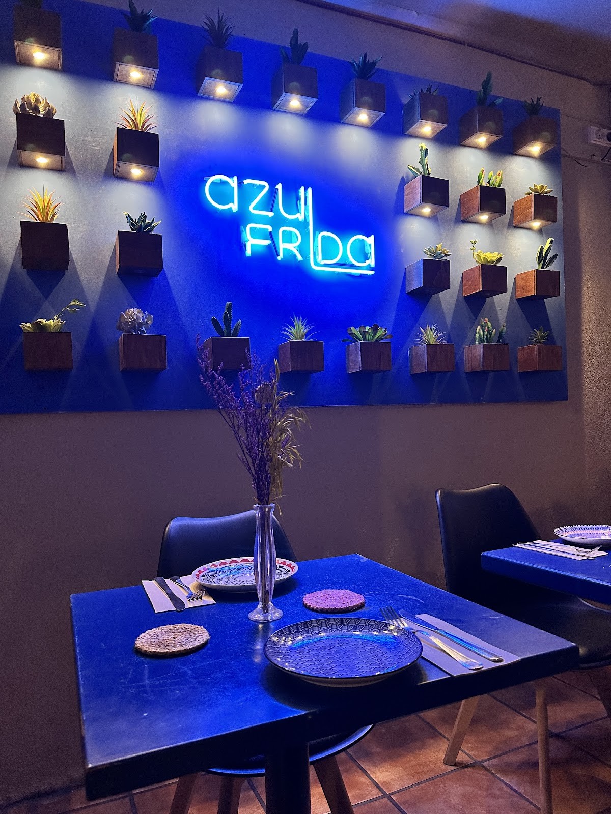 AZUL FRIDA: the place