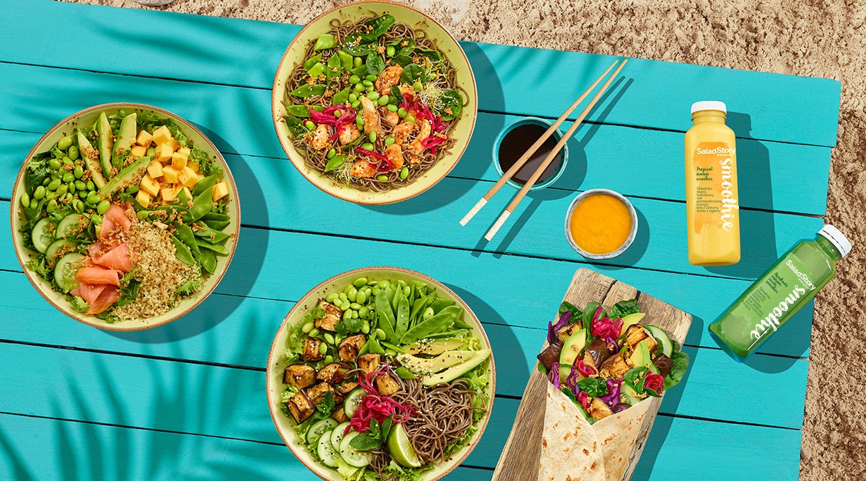 Salad Story: food & drinks