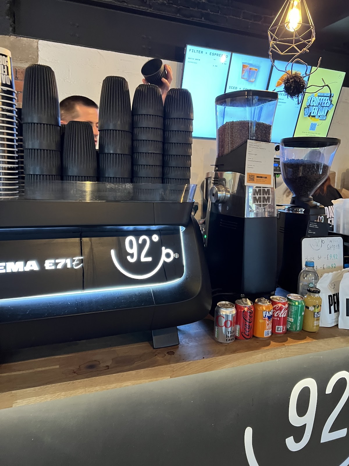 92 Degrees Coffee: the place