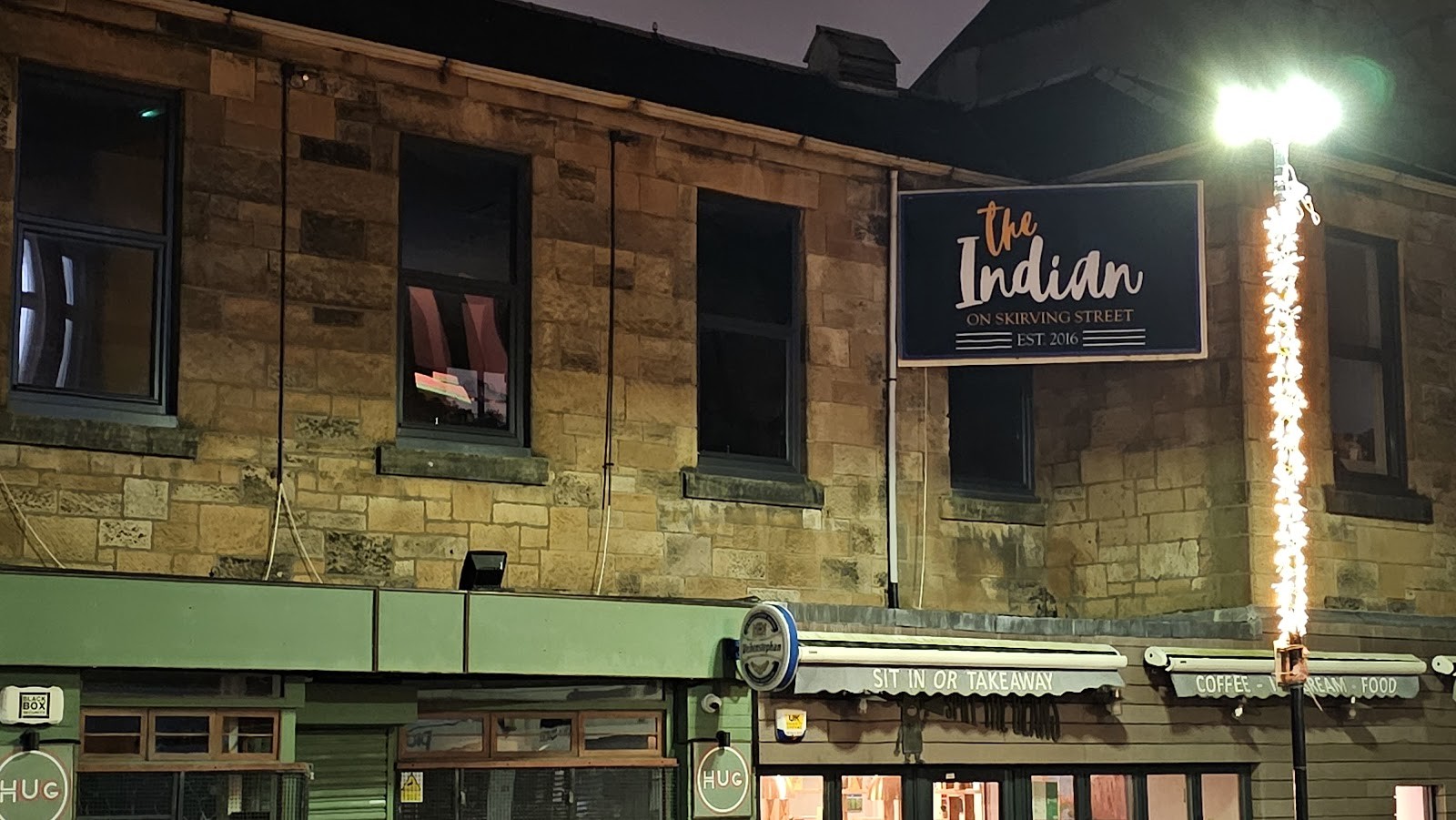 The Indian On Skirving Street: the place
