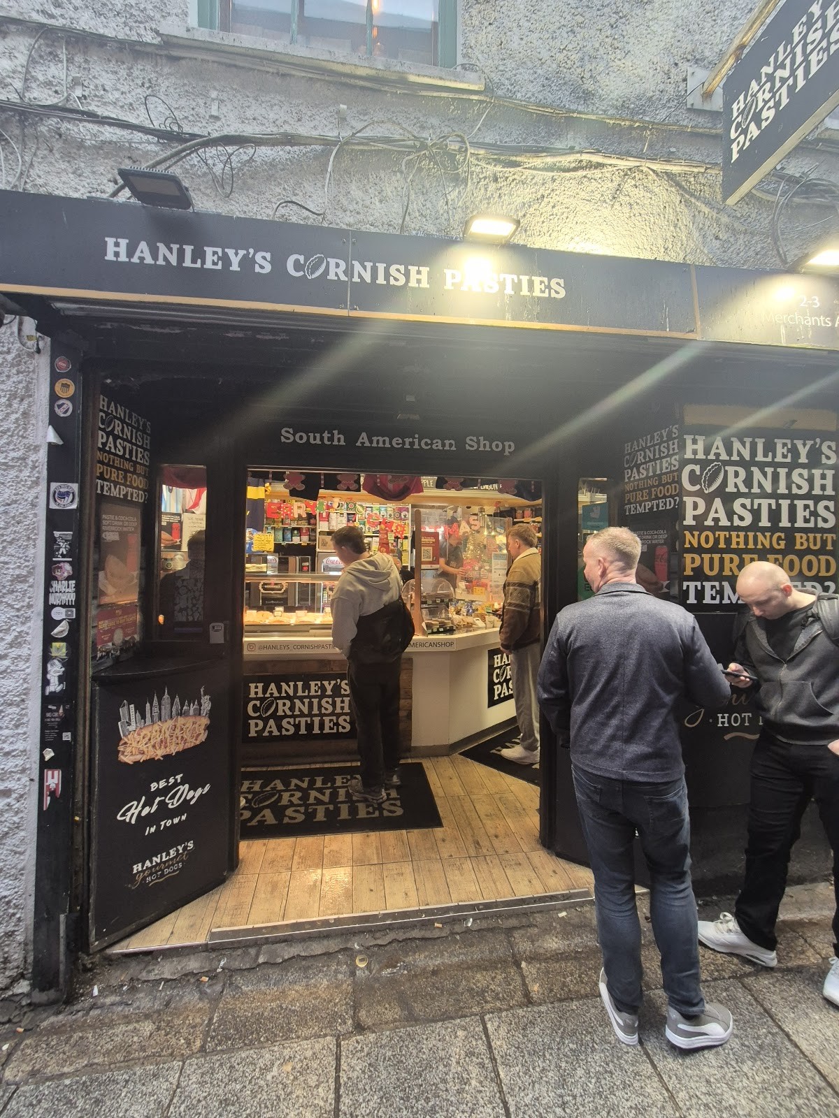 Hanley's Cornish Pasties: the place