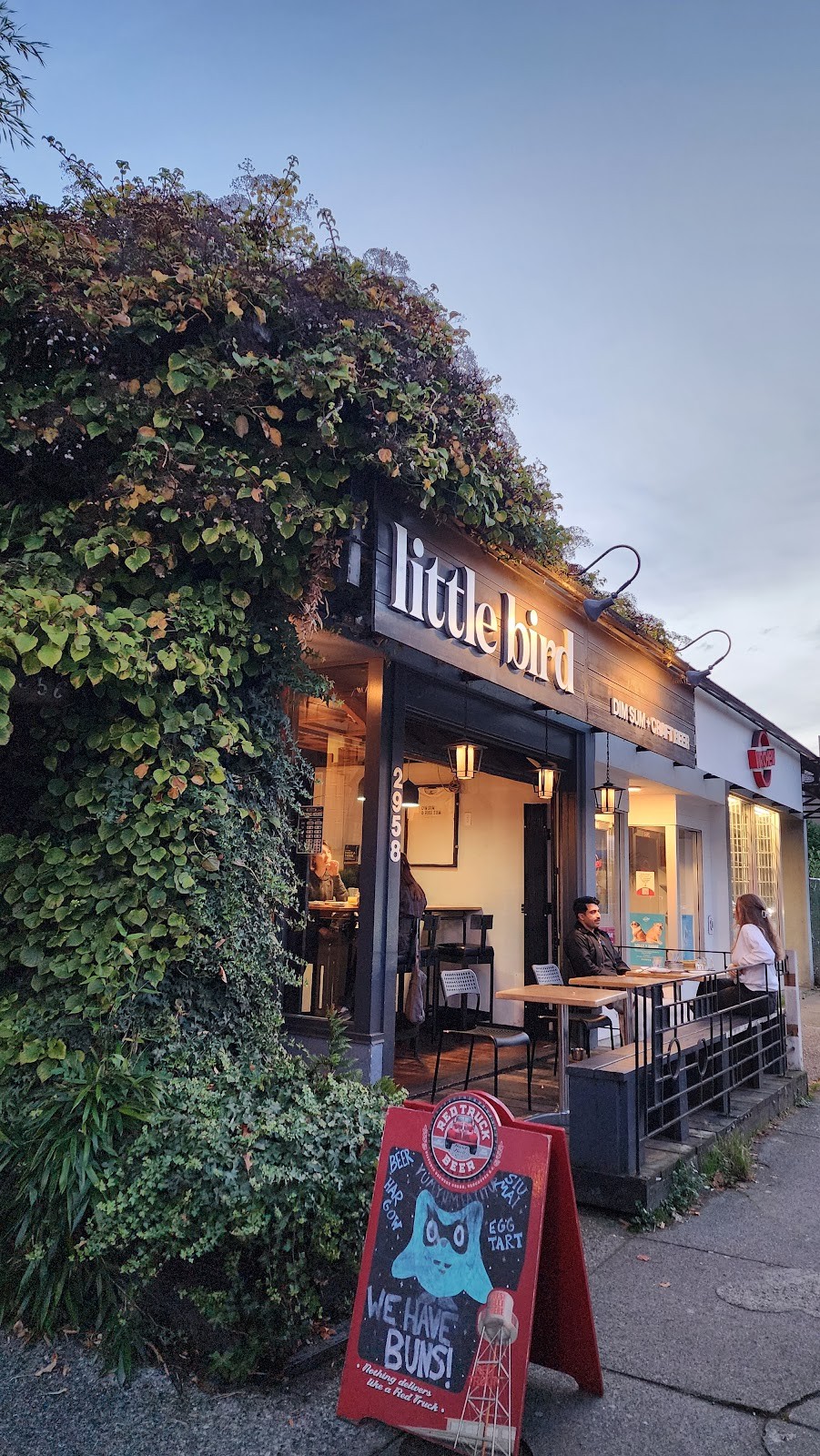 Little Bird Dim Sum: the place