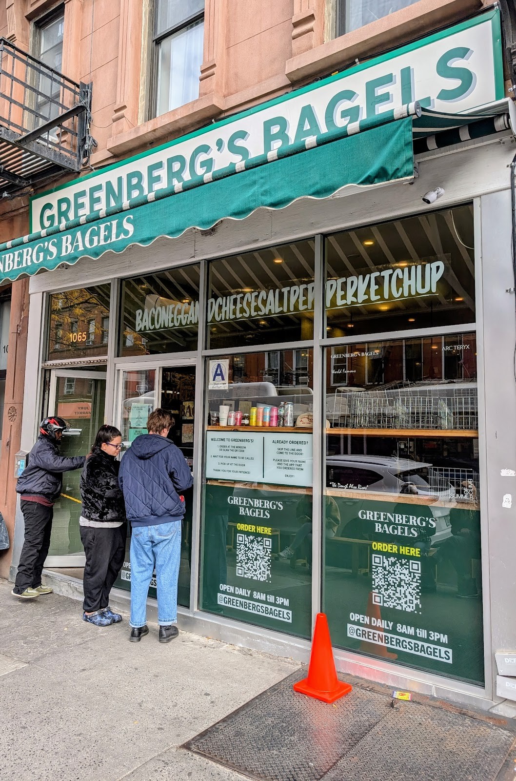 Greenberg's Bagels: the place