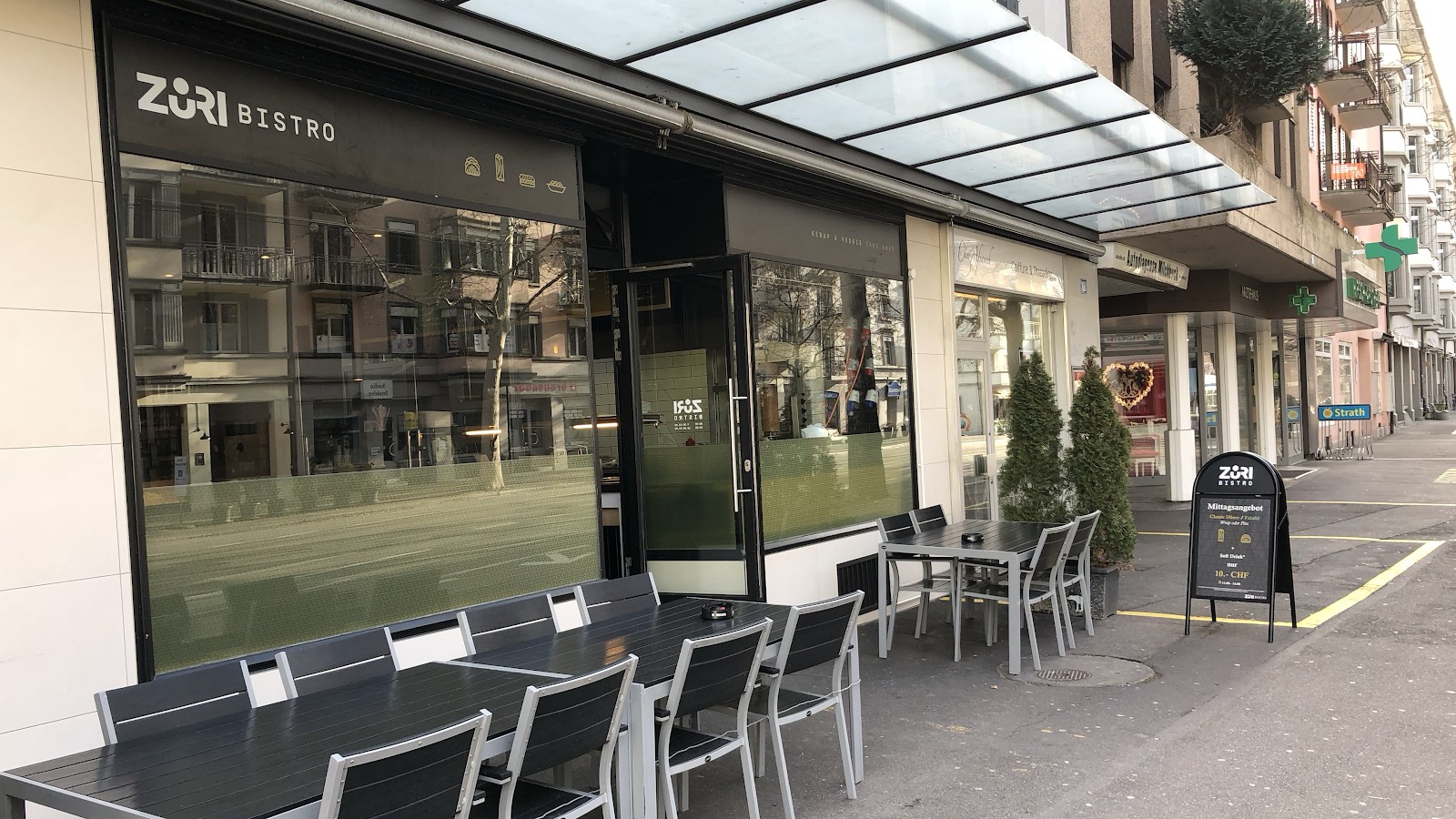 Züri Bistro Milchbuck: the place