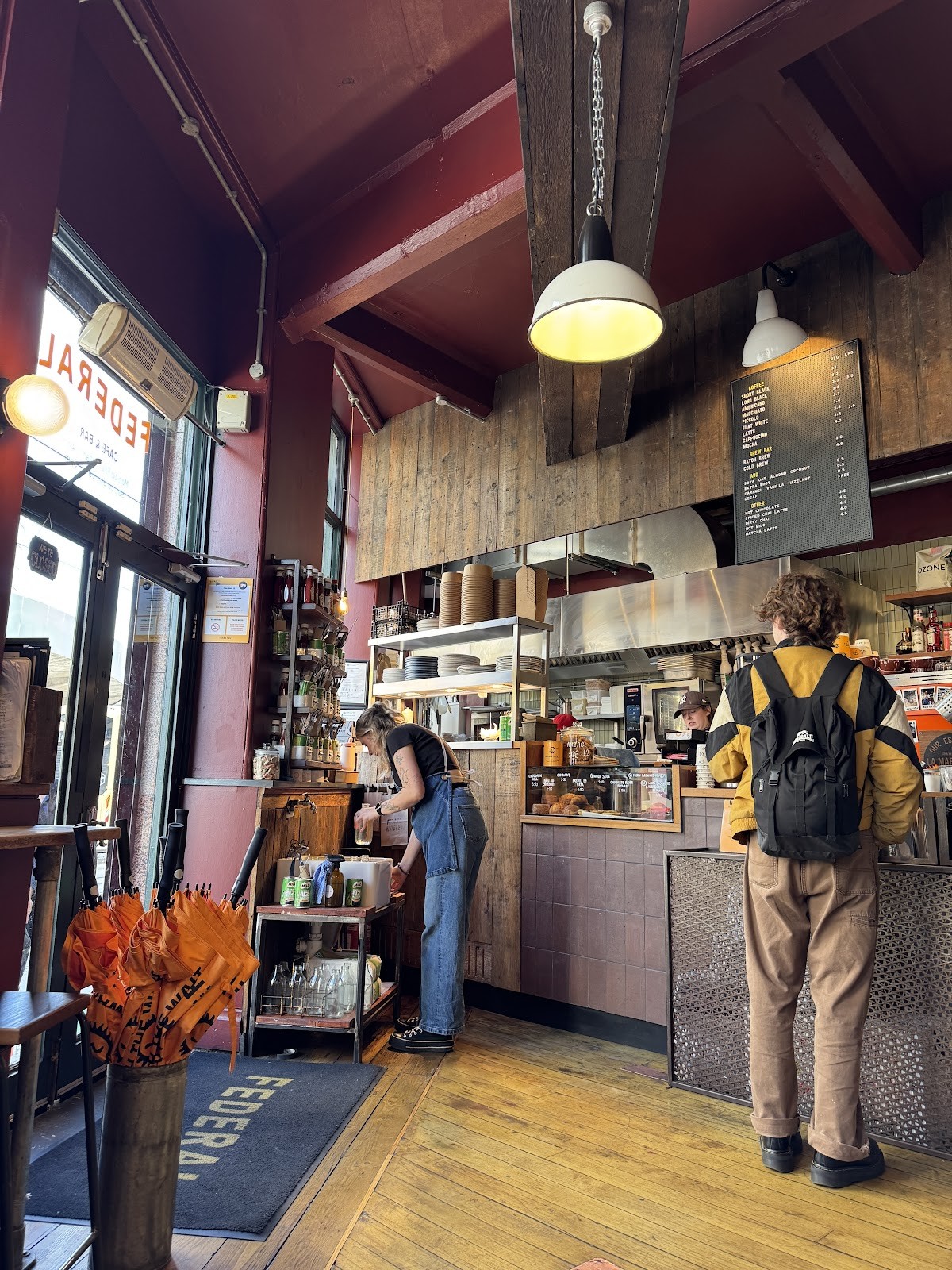 Federal Cafe Bar: the place