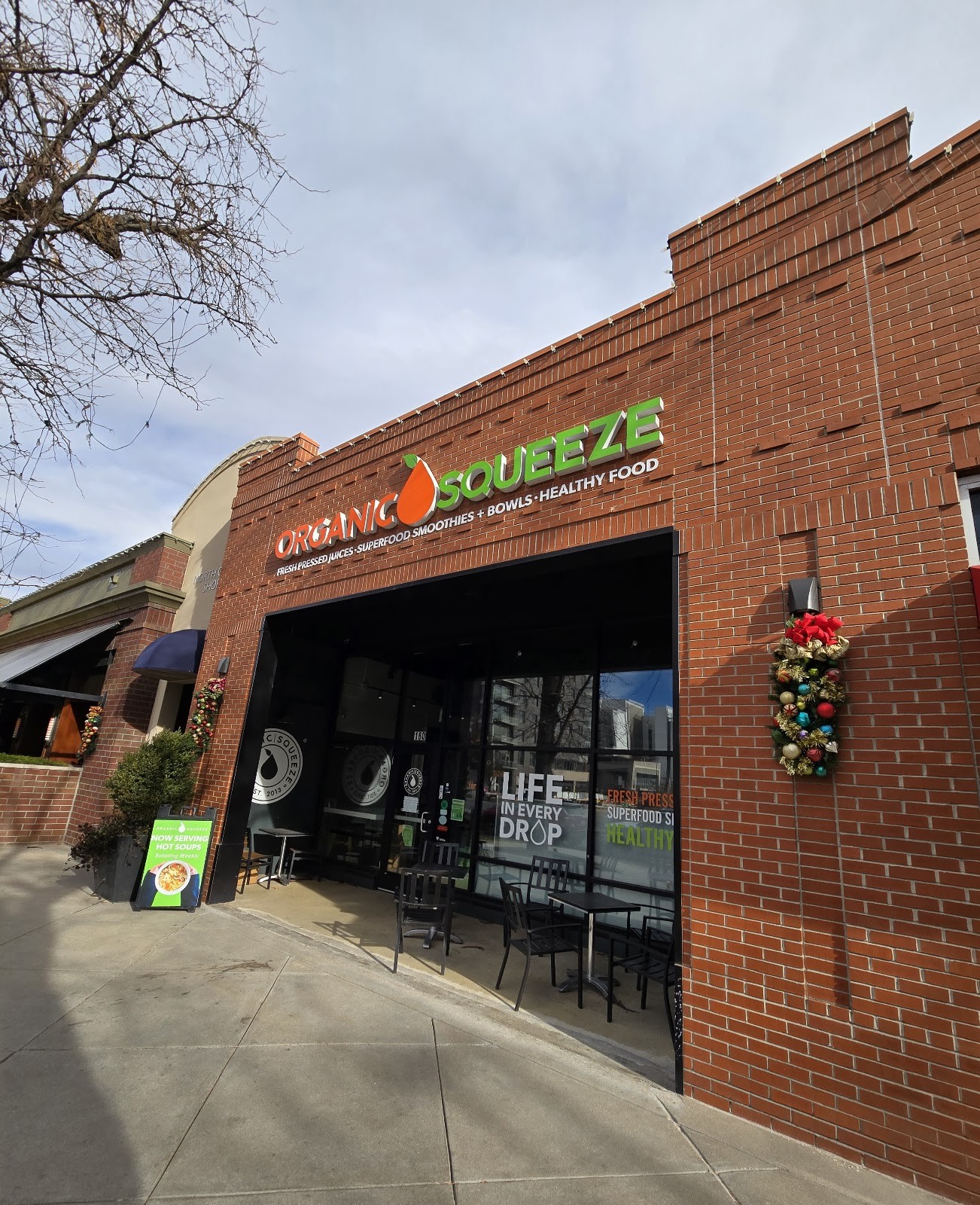 Organic Squeeze: the place
