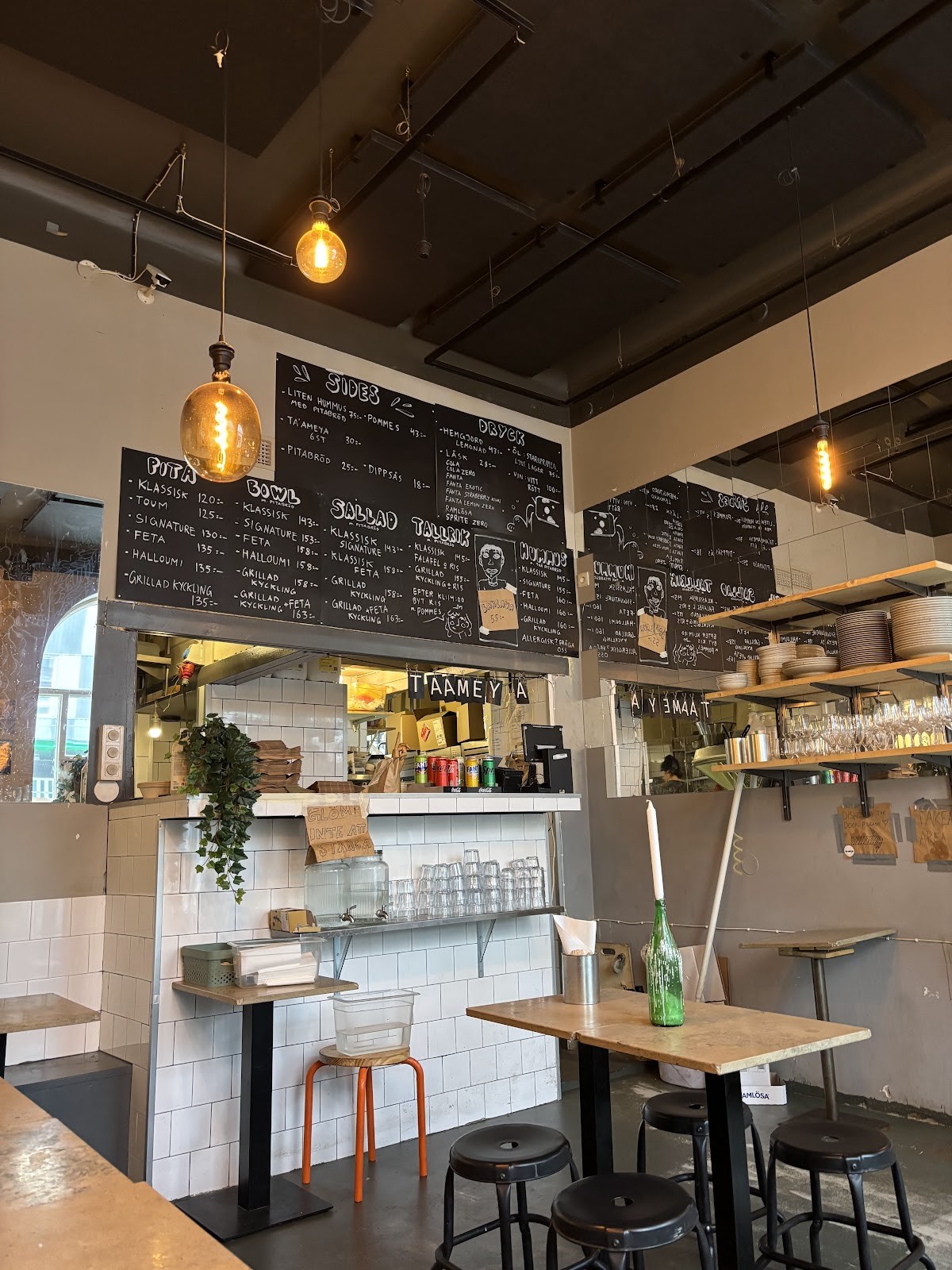 Ta'ameya Falafel: the place