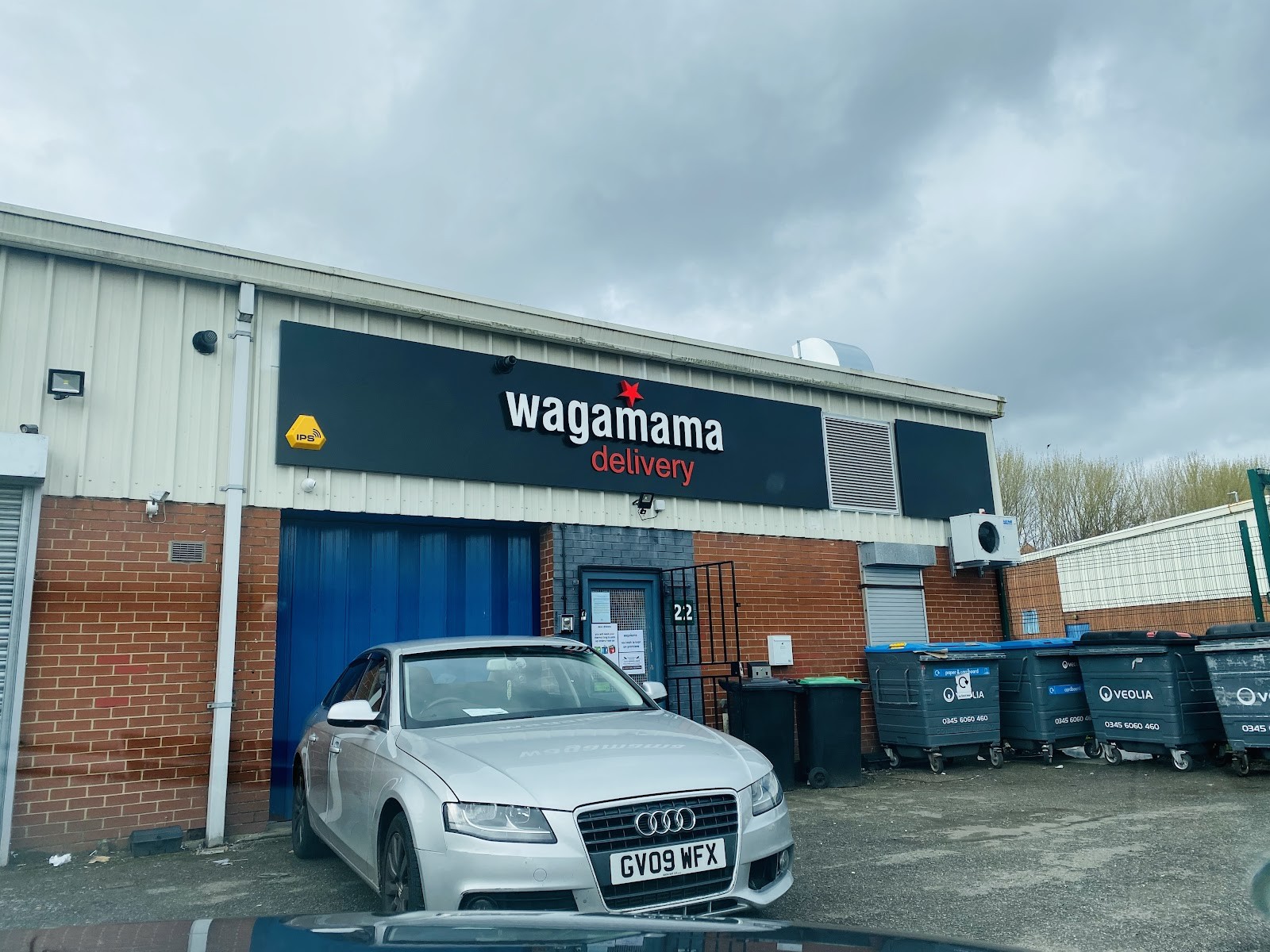 wagamama delivery kitchen leeds: the place