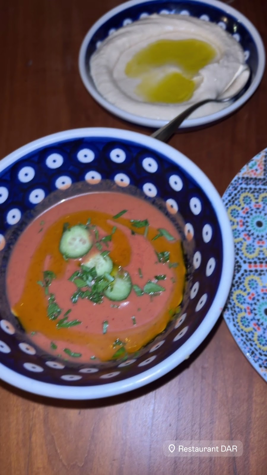 DAR Restaurant & Cocktail Bar: food & drinks