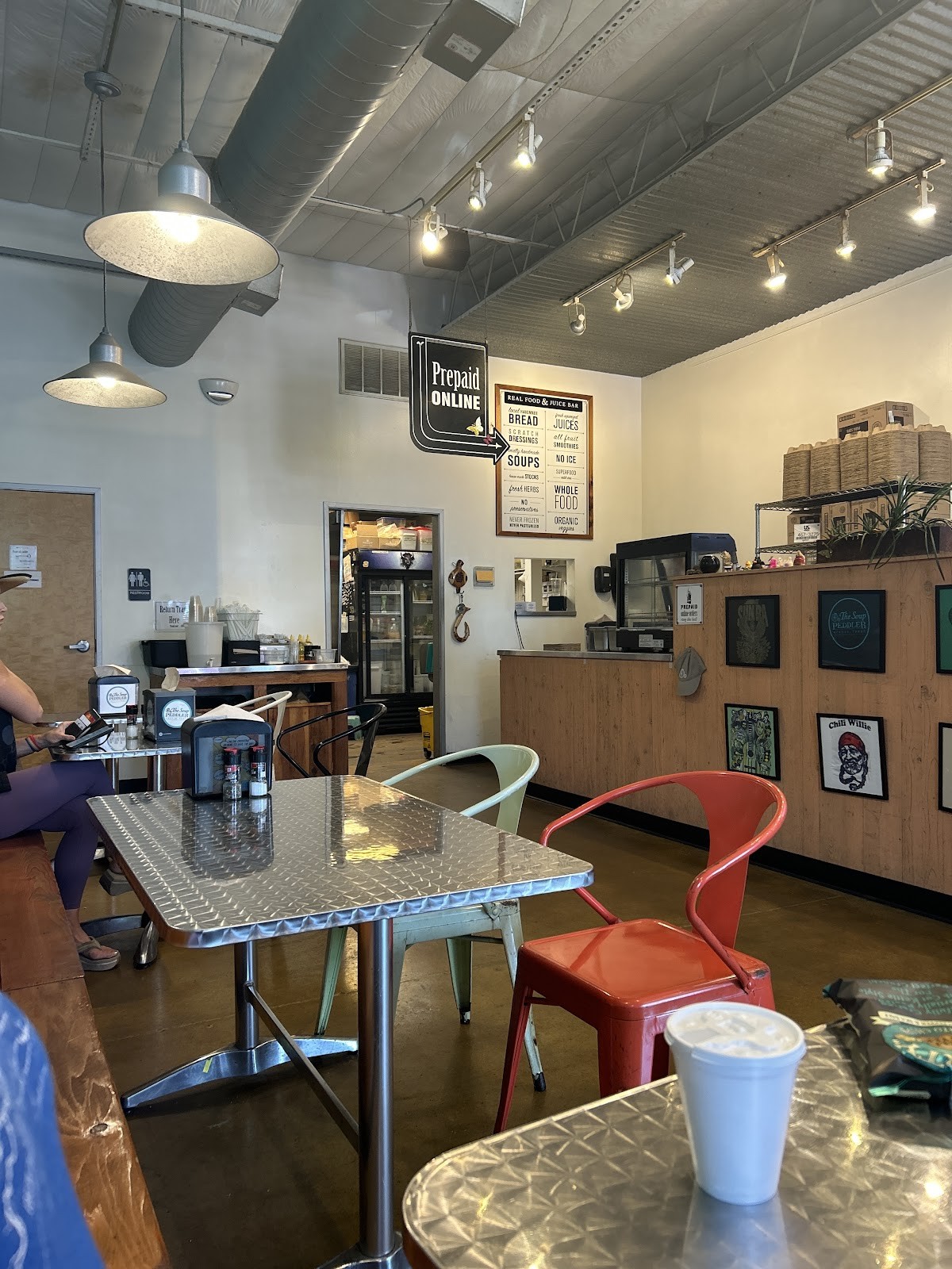 Soup Peddler Real Food & Juice Bar: the place