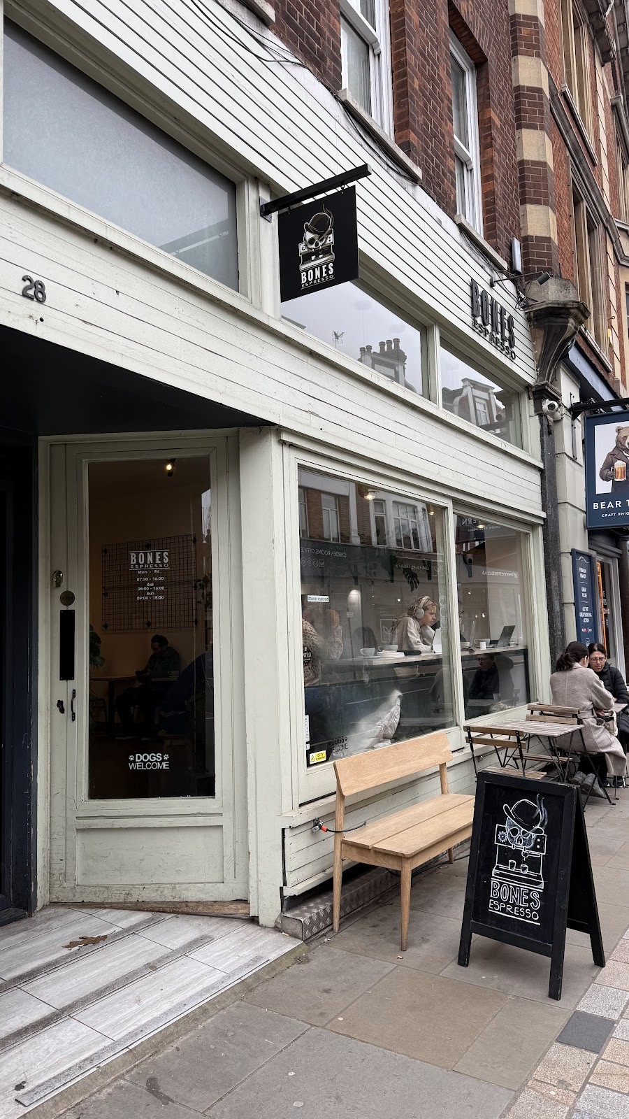 Bones Espresso: the place