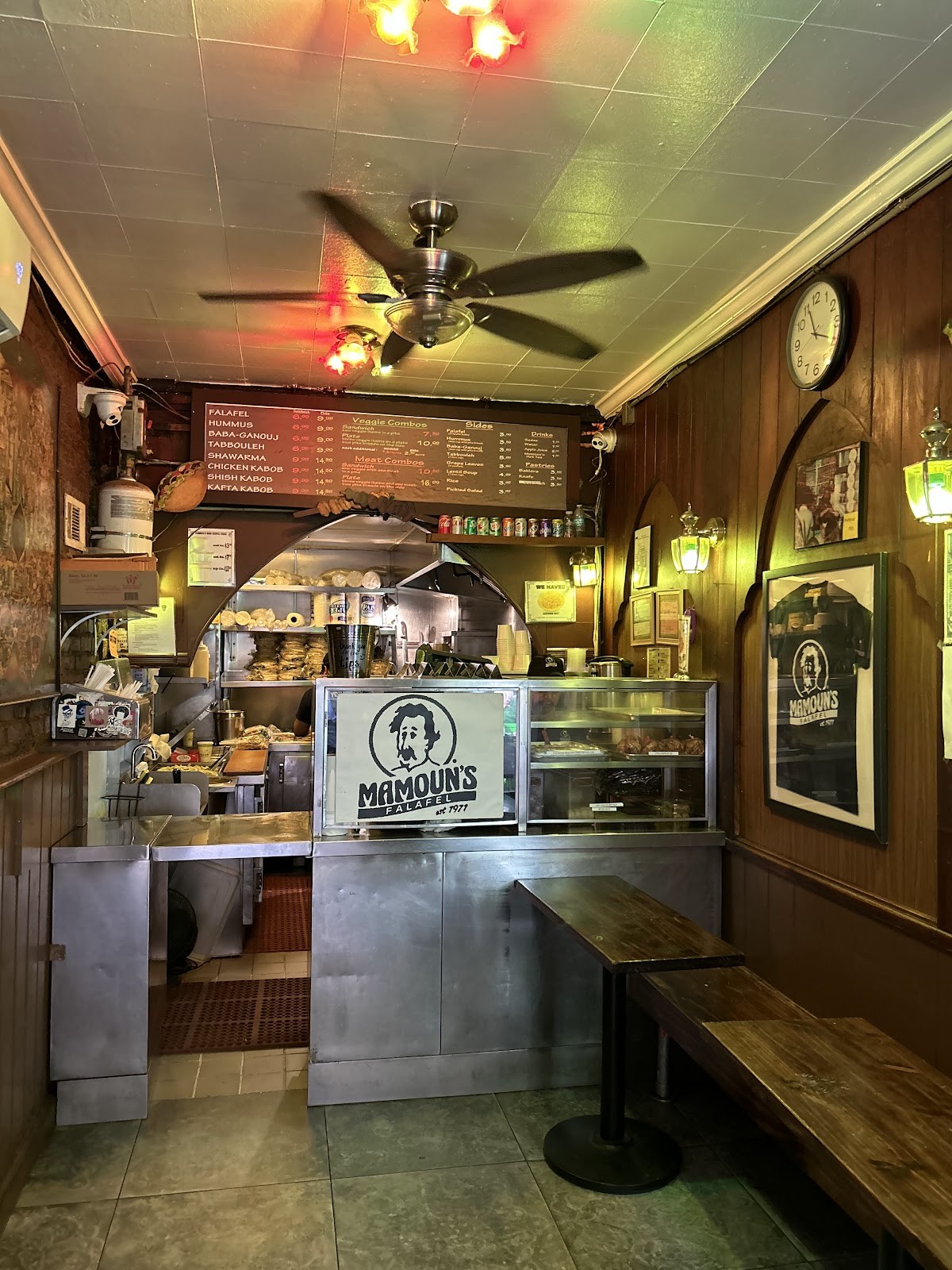Mamoun's Falafel: the place
