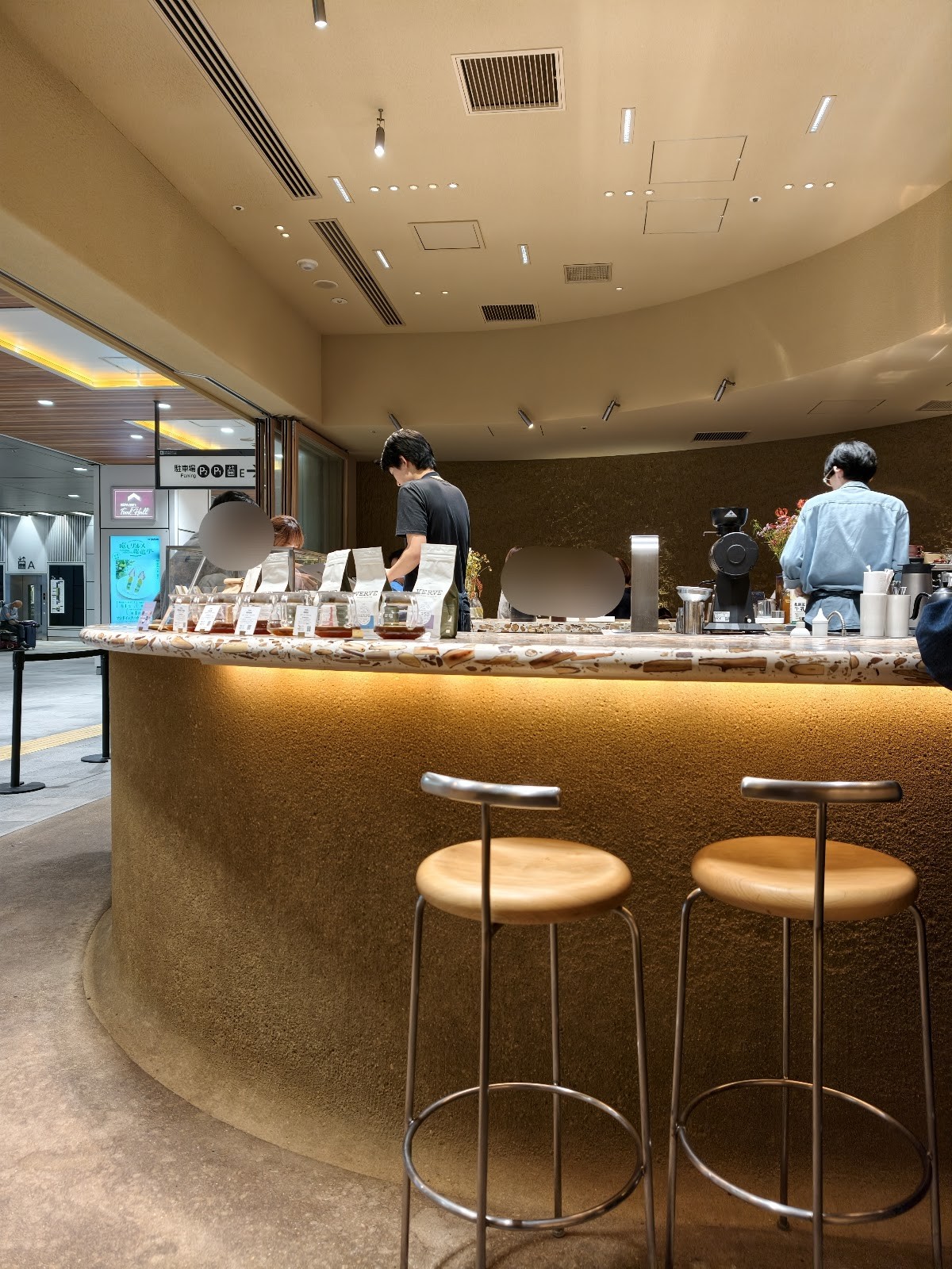 Verve Coffee Roasters NEWoMan Shinjuku Store: the place