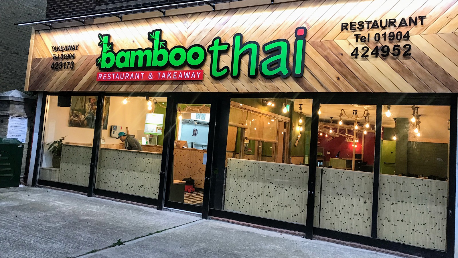 Bamboo Thai Restaurant and Takeaway: the place