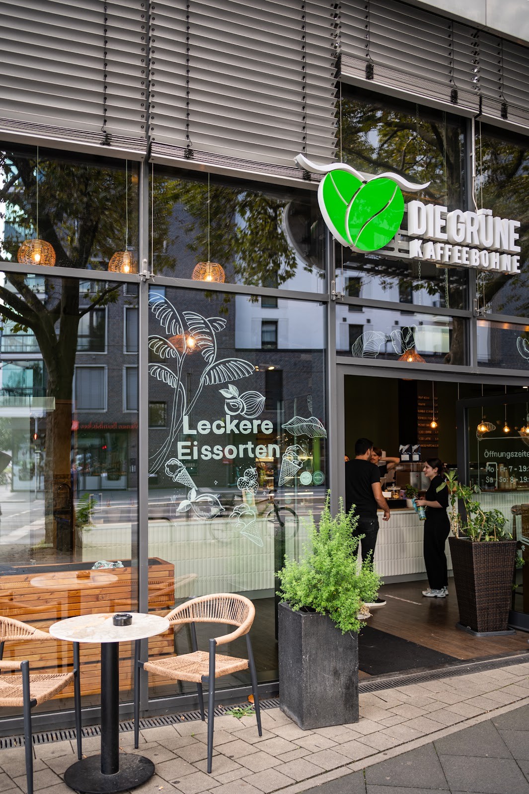 Die grüne Kaffeebohne: the place