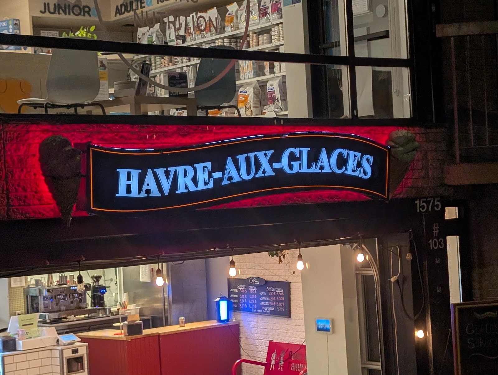 Havre aux Glaces: the place