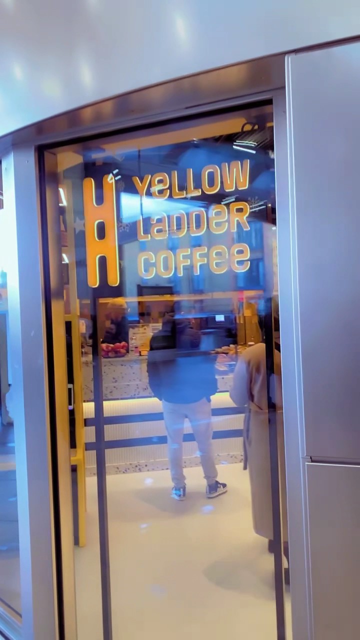 Yellow Ladder Coffee: the place