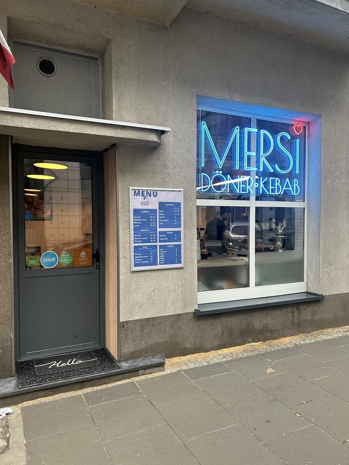 Mersi Kraftowy Doner Kebab: the place