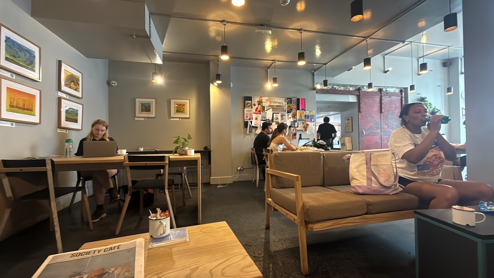 Society Café: the place