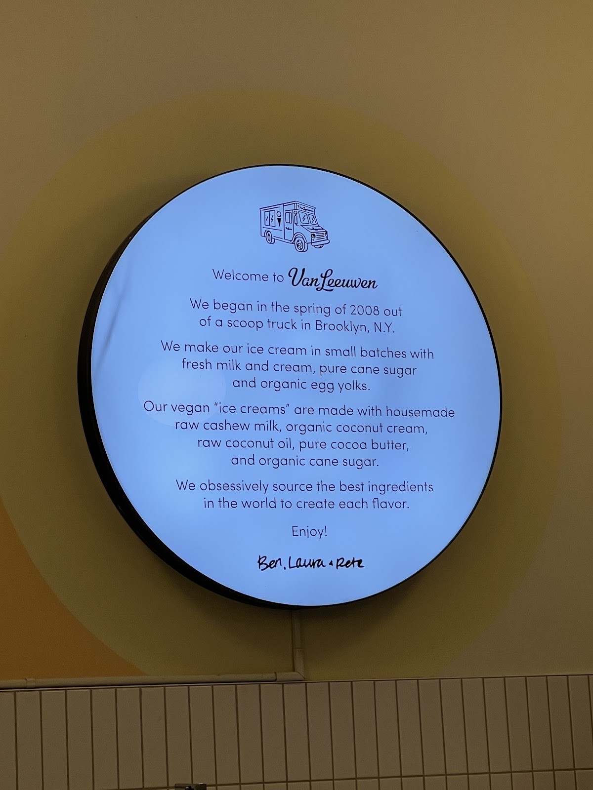 Van Leeuwen Ice Cream: the place