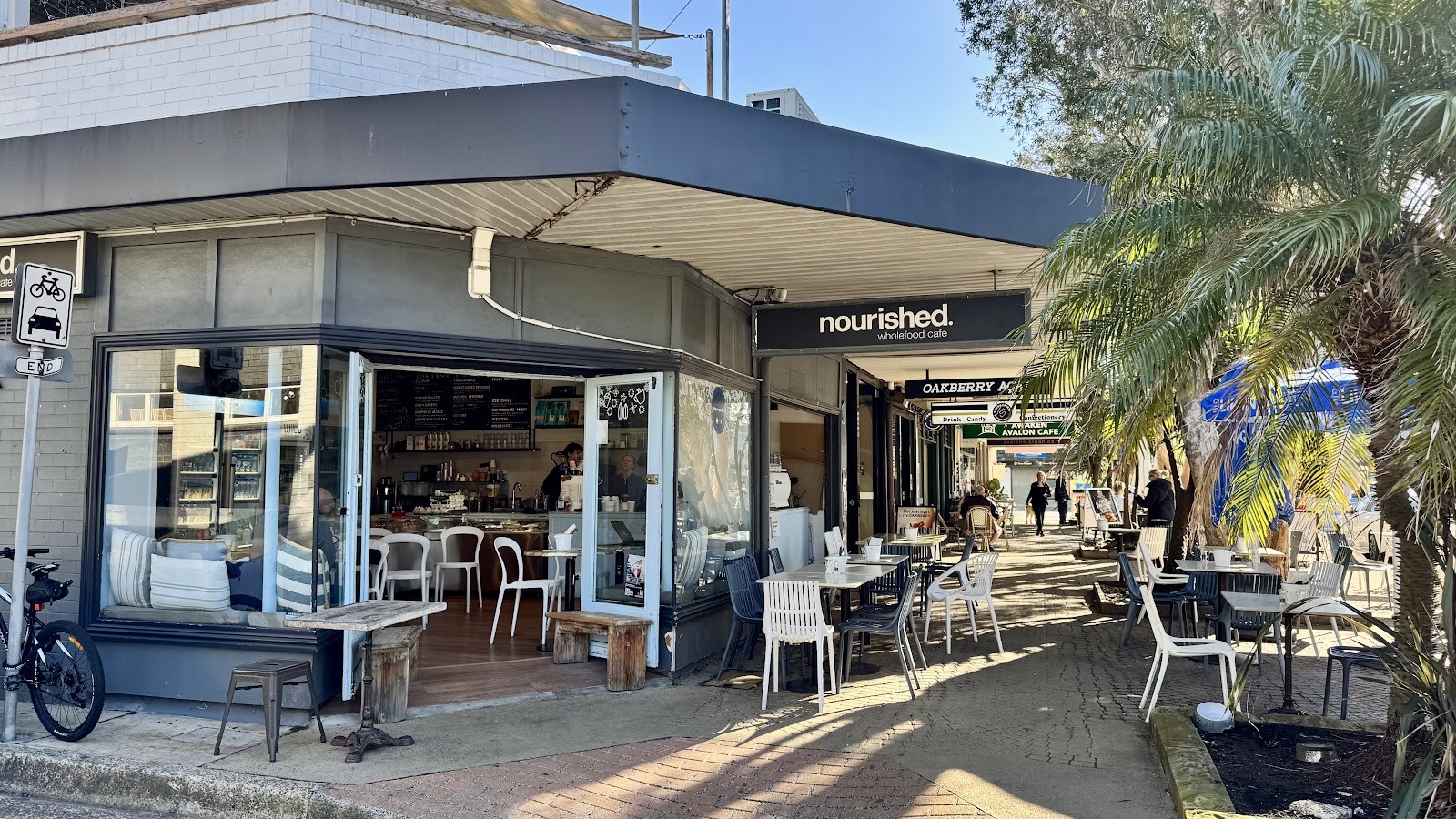 Nourished Wholefood Cafe: the place