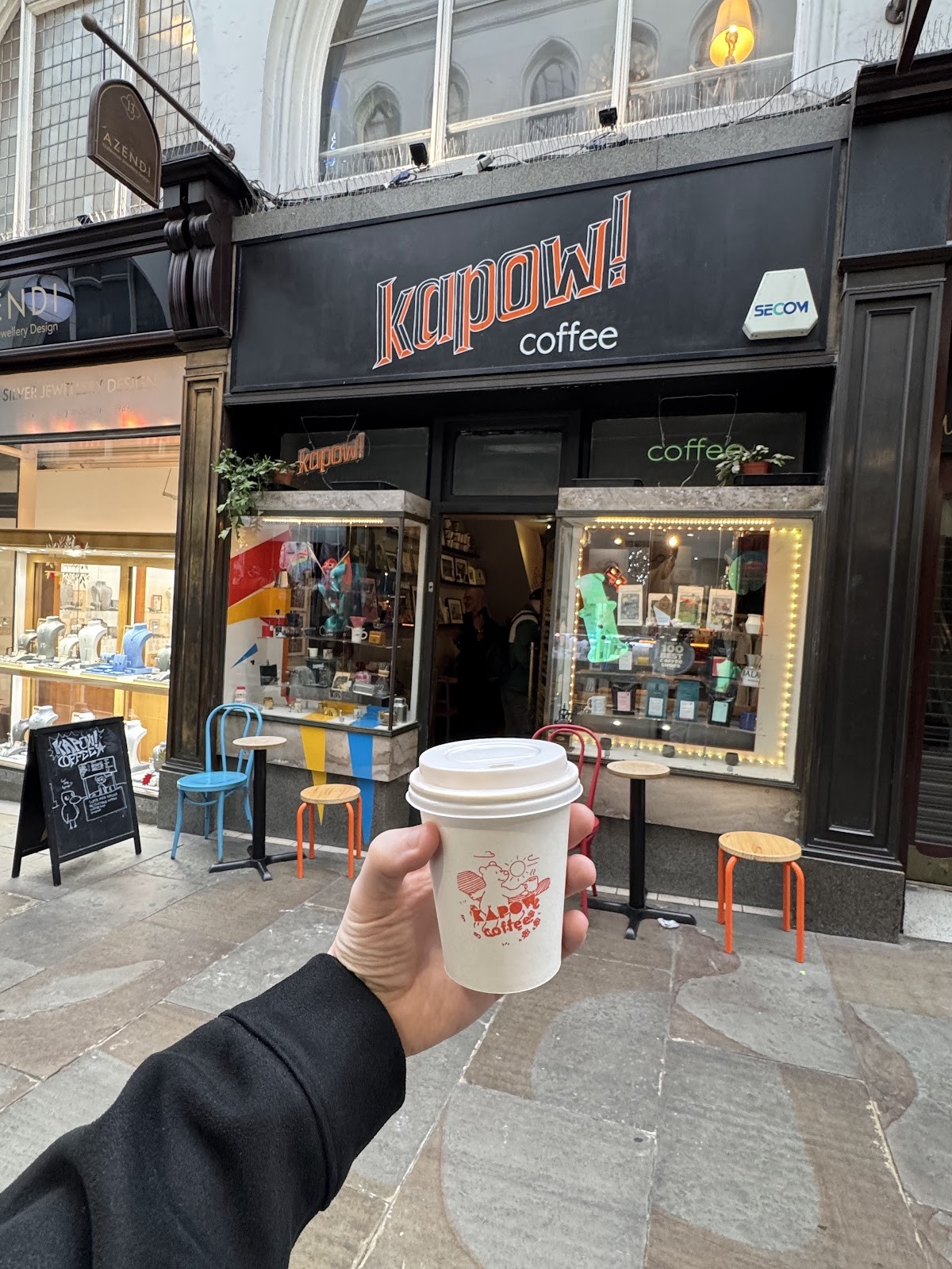 Kapow Coffee: the place