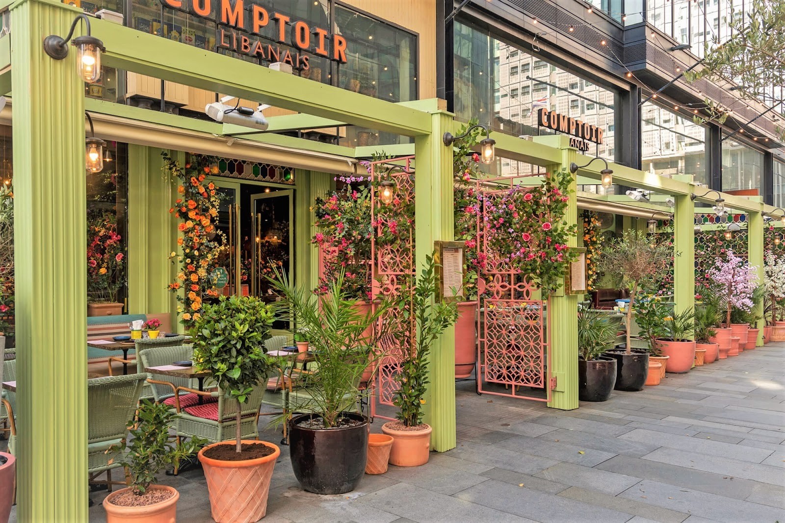 Comptoir Libanais Manchester: the place