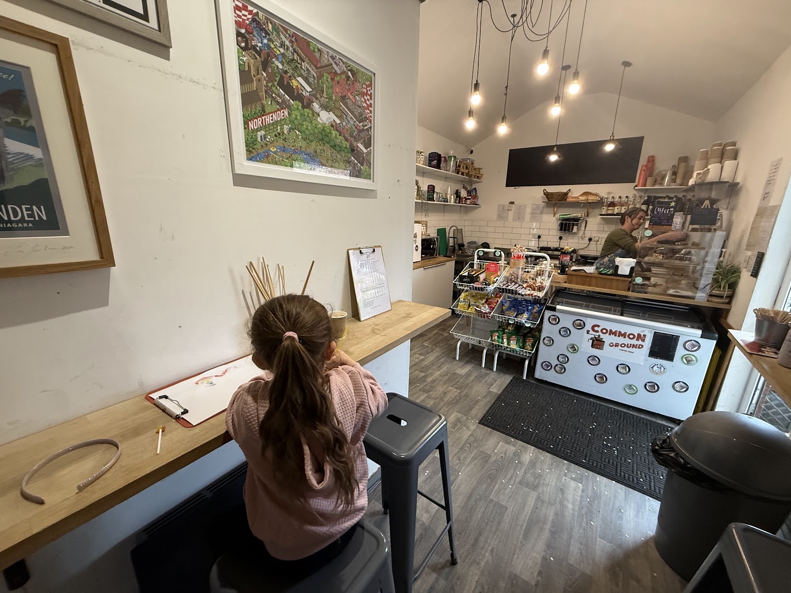 Common Ground Coffee Shop: the place