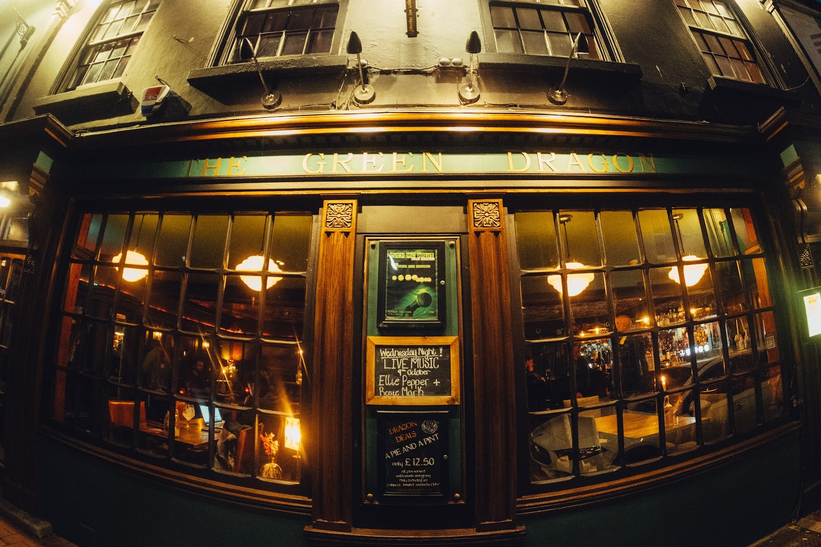 The Green Dragon: the place