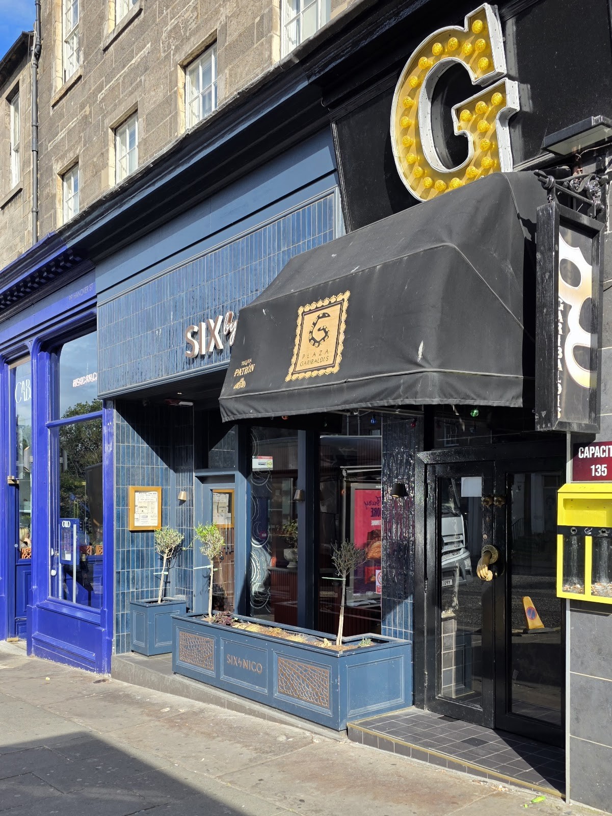 Six by Nico Edinburgh - Hanover St: the place