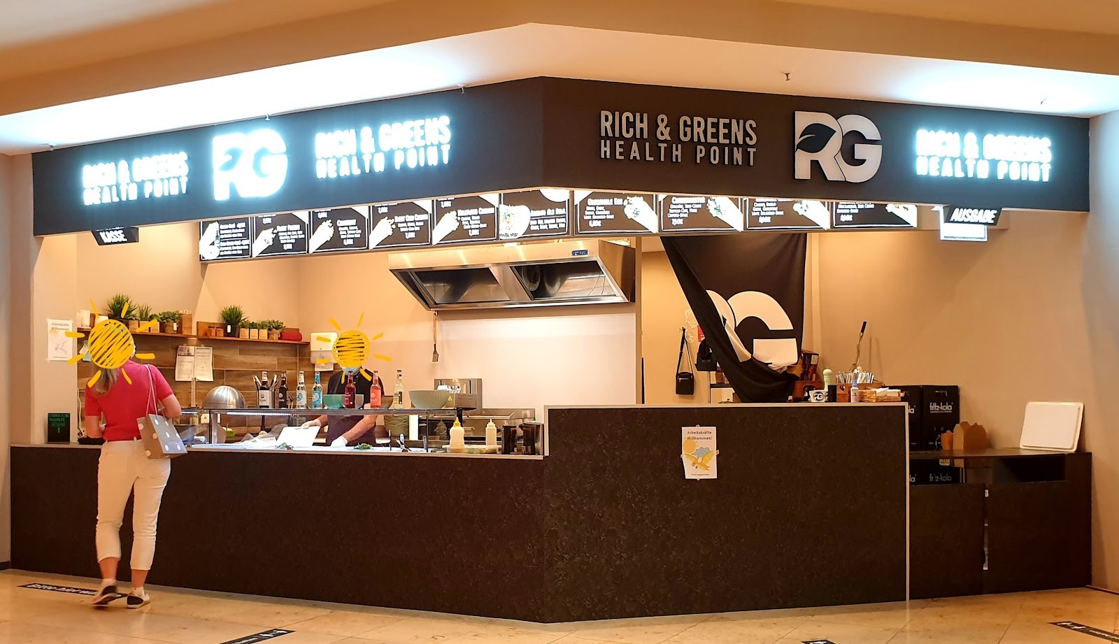 Rich 'N Greens: the place