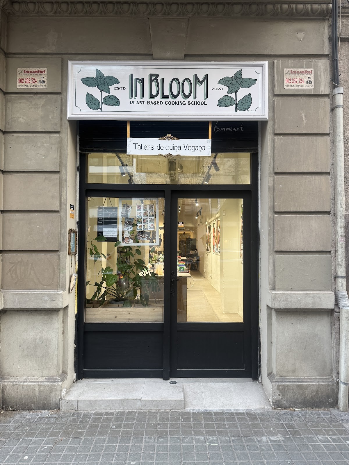 In Bloom cooking school: the place