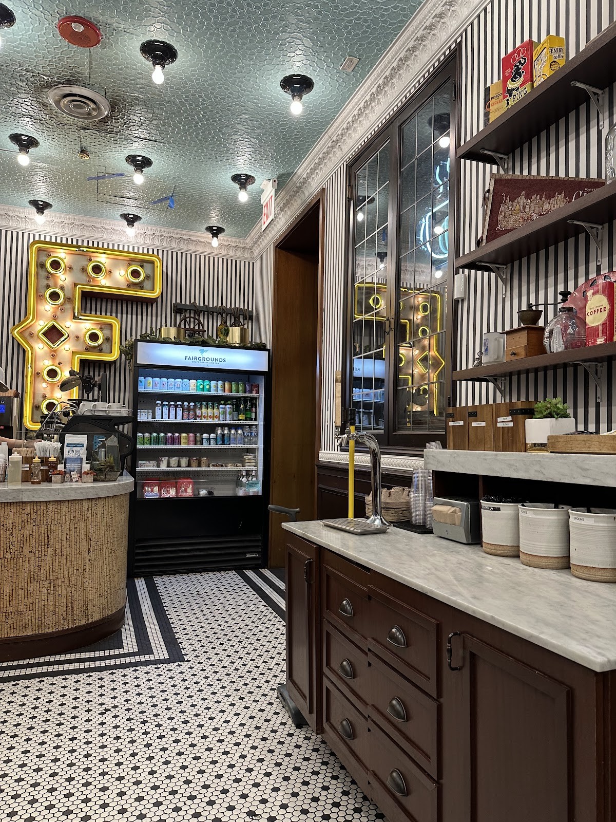 Fairgrounds Craft Coffee and Tea: the place