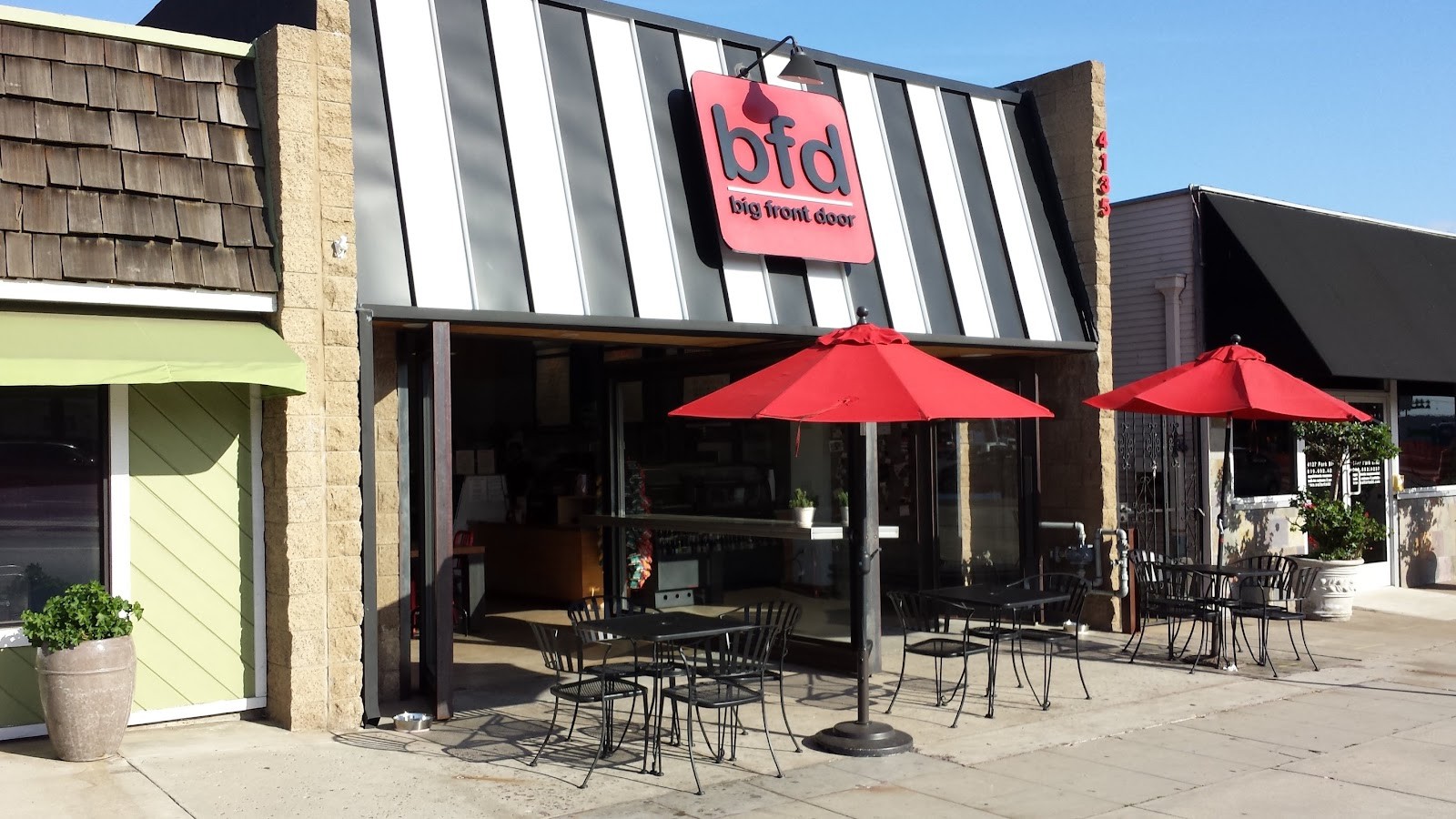 Big Front Door: the place