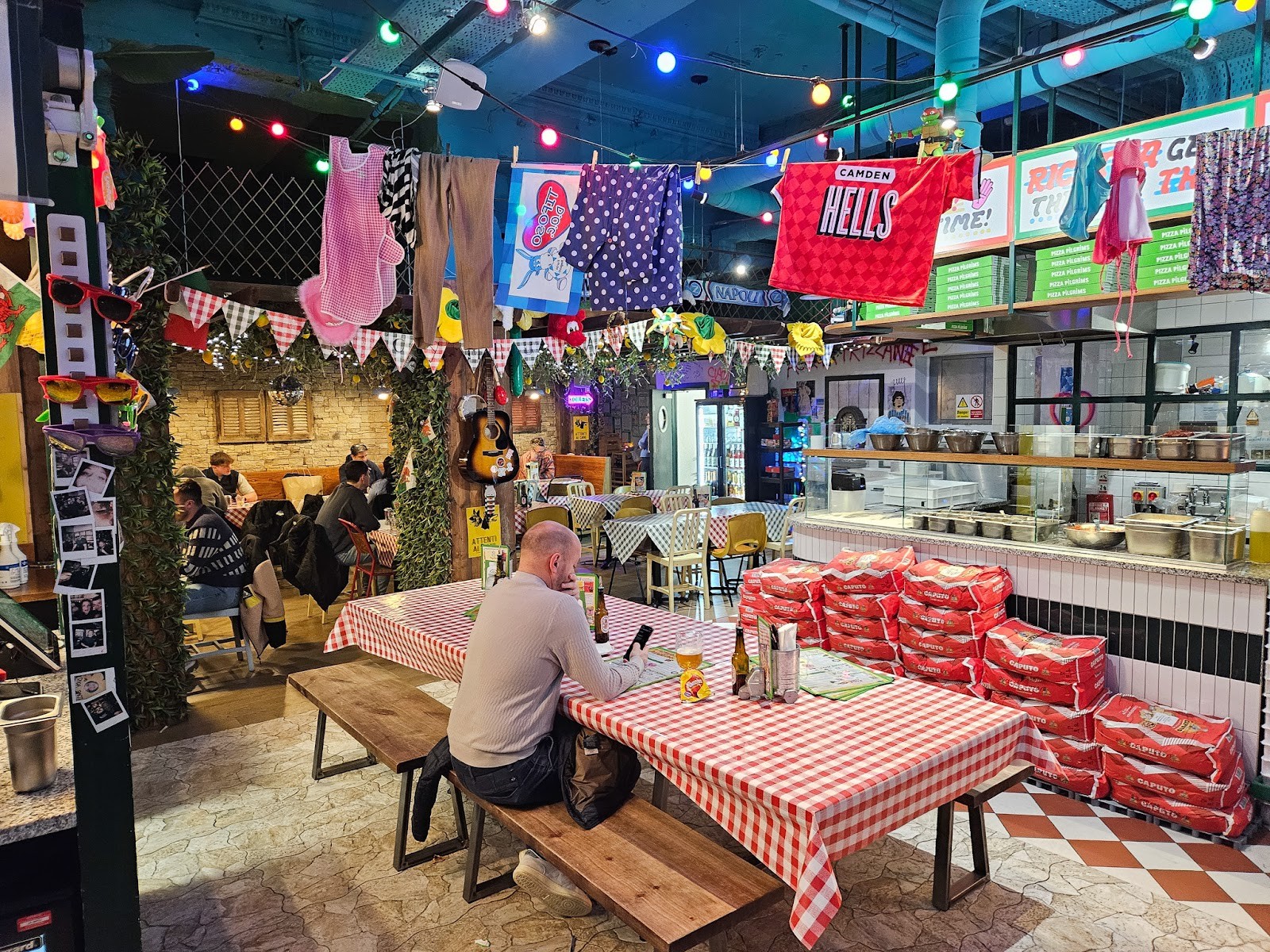 Pizza Pilgrims Cardiff: the place