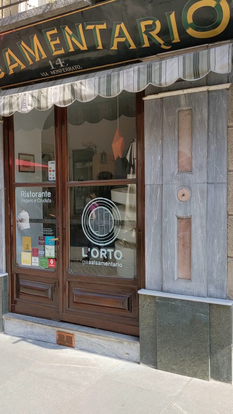 L'Orto già Salsamentario . Ristorante Plant Based: the place