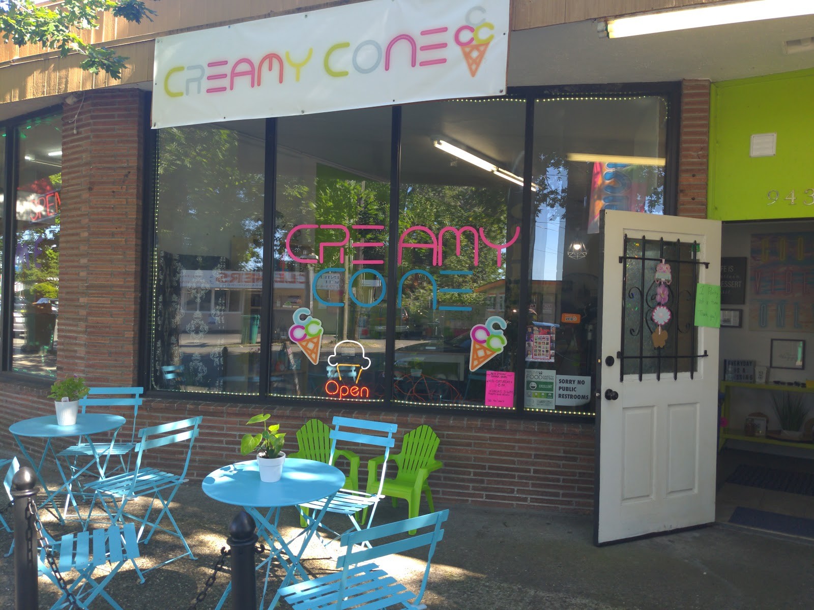 Creamy Cone Cafe: the place