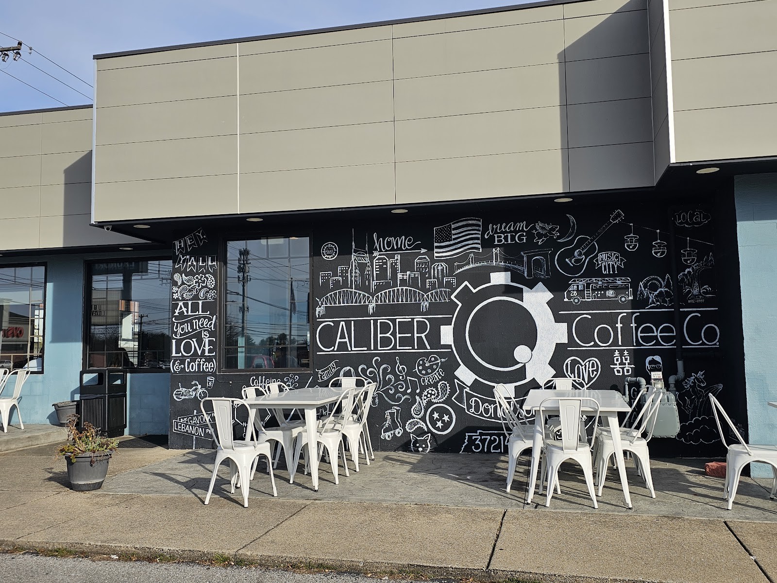 Caliber Coffee Co: the place