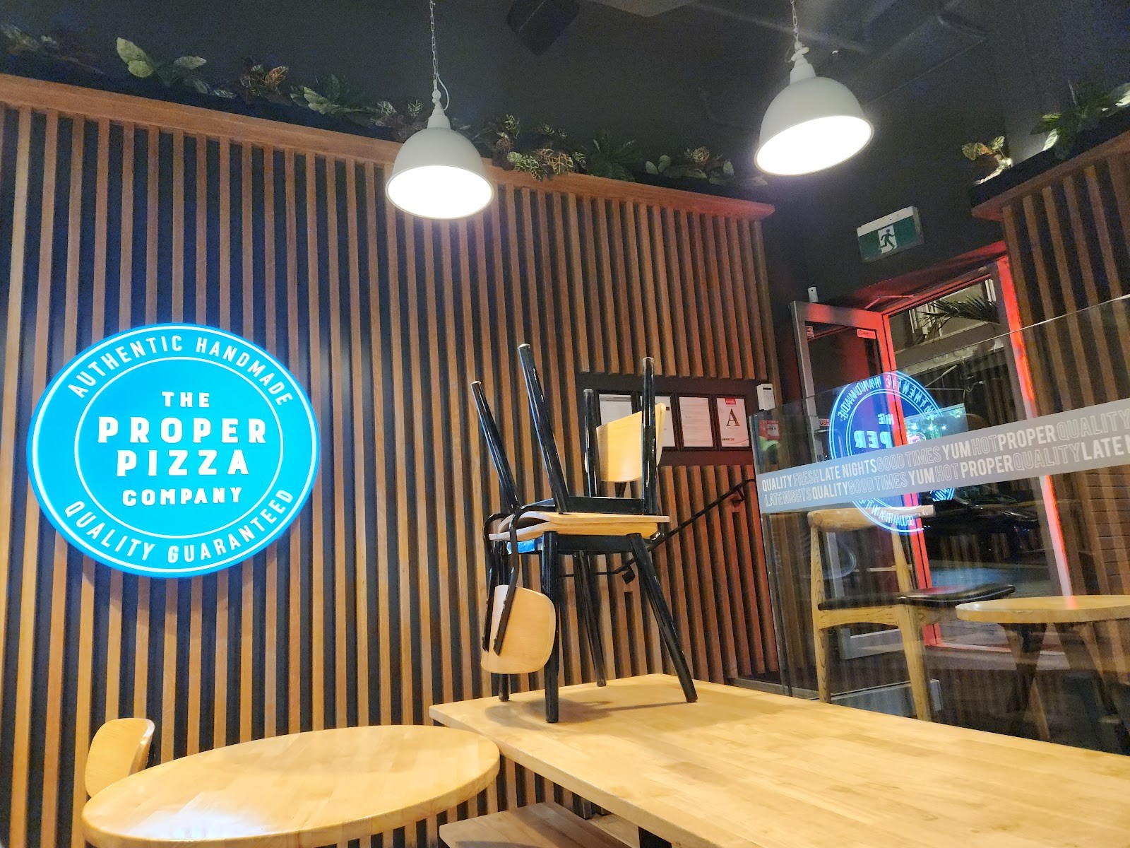 The Proper Pizza Company: the place