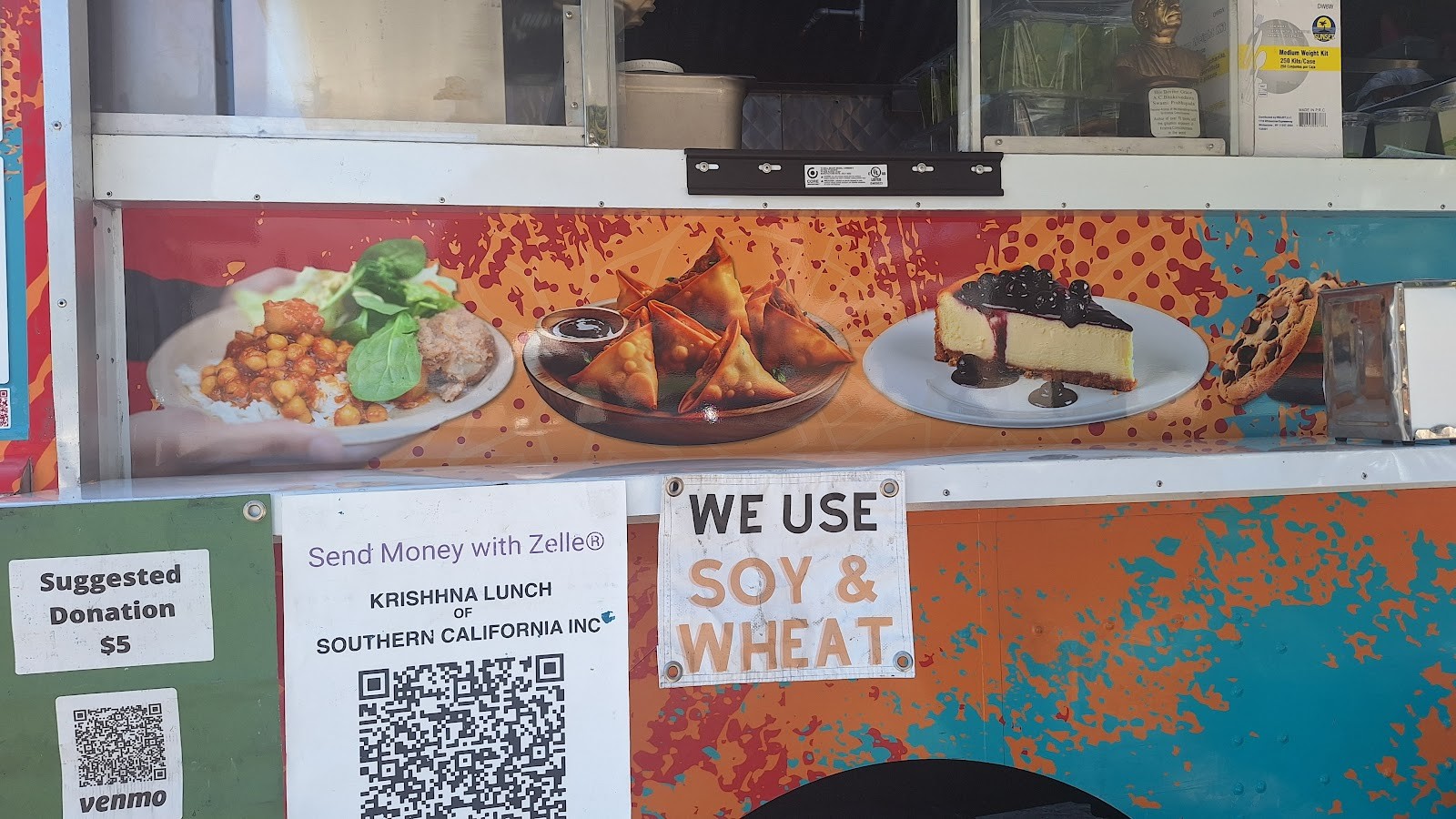 Krishna Lunch SoCal Food Truck: the place