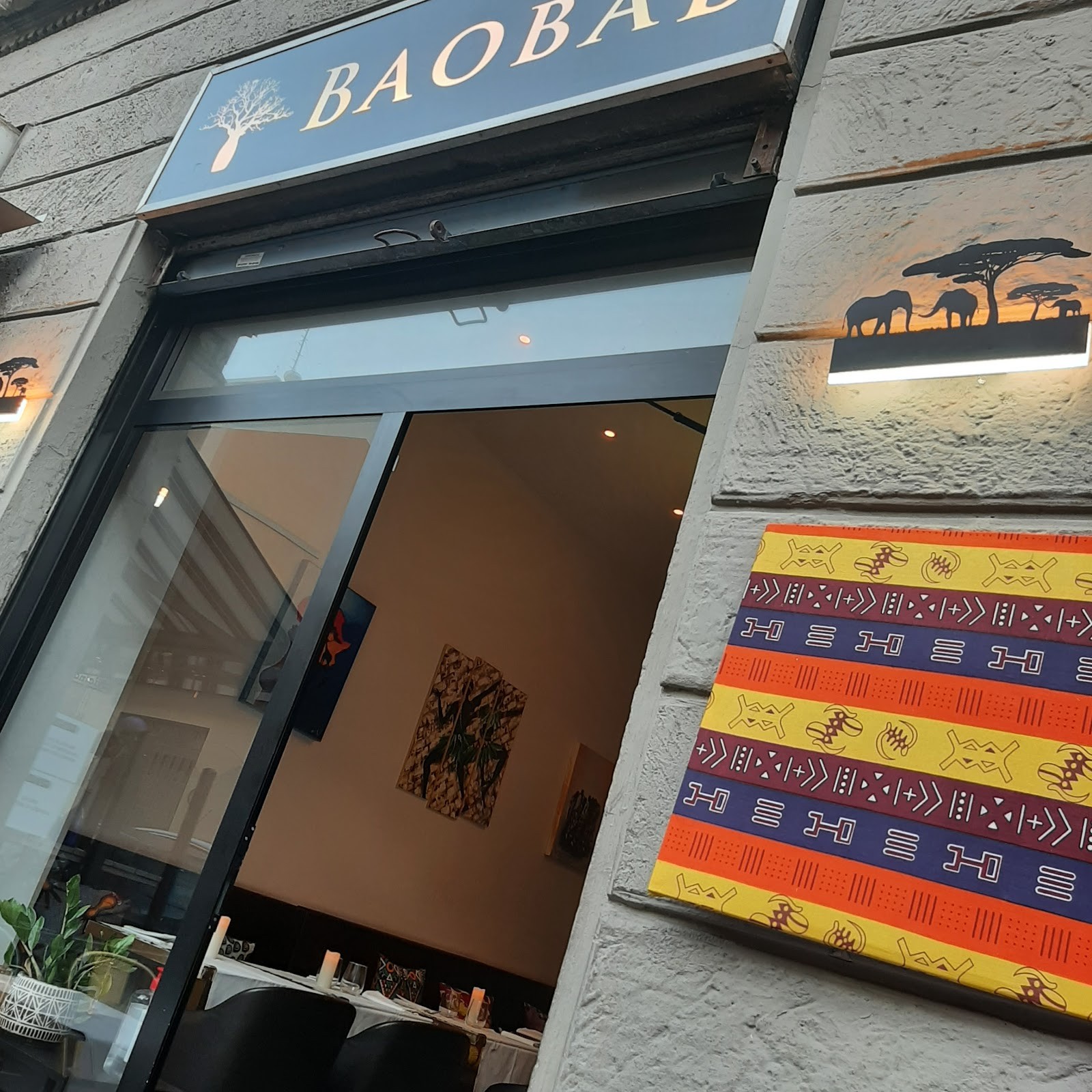 Ristorante Baobab: the place