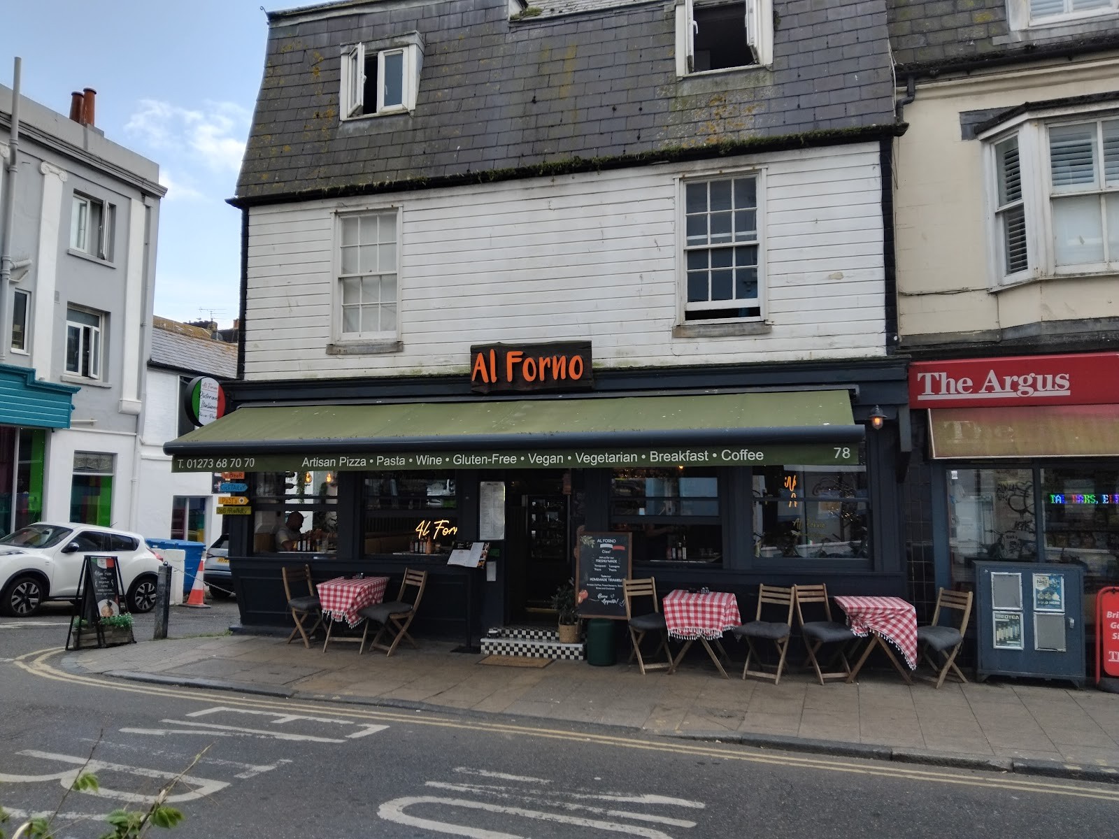 Al Forno Pizzeria: the place