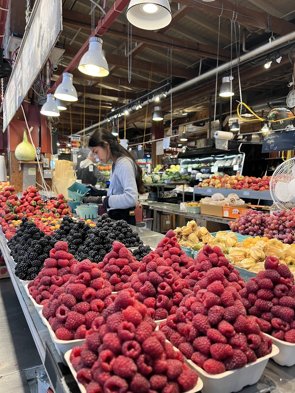 Chau VeggiExpress - Granville Island Stall: the place